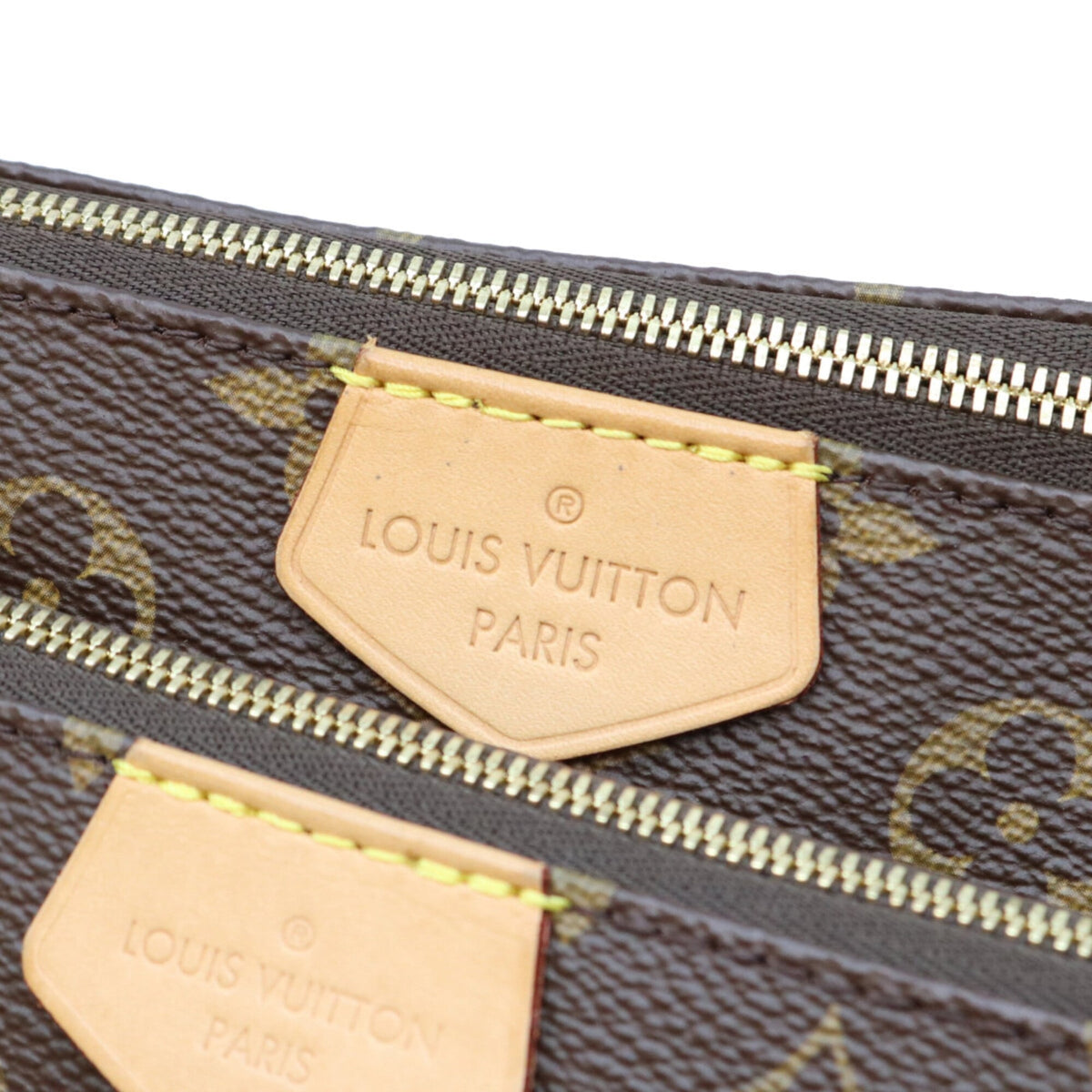 Louis Vuitton Brown Khaki Monogram Shoulder Bag (Pre-Owned)