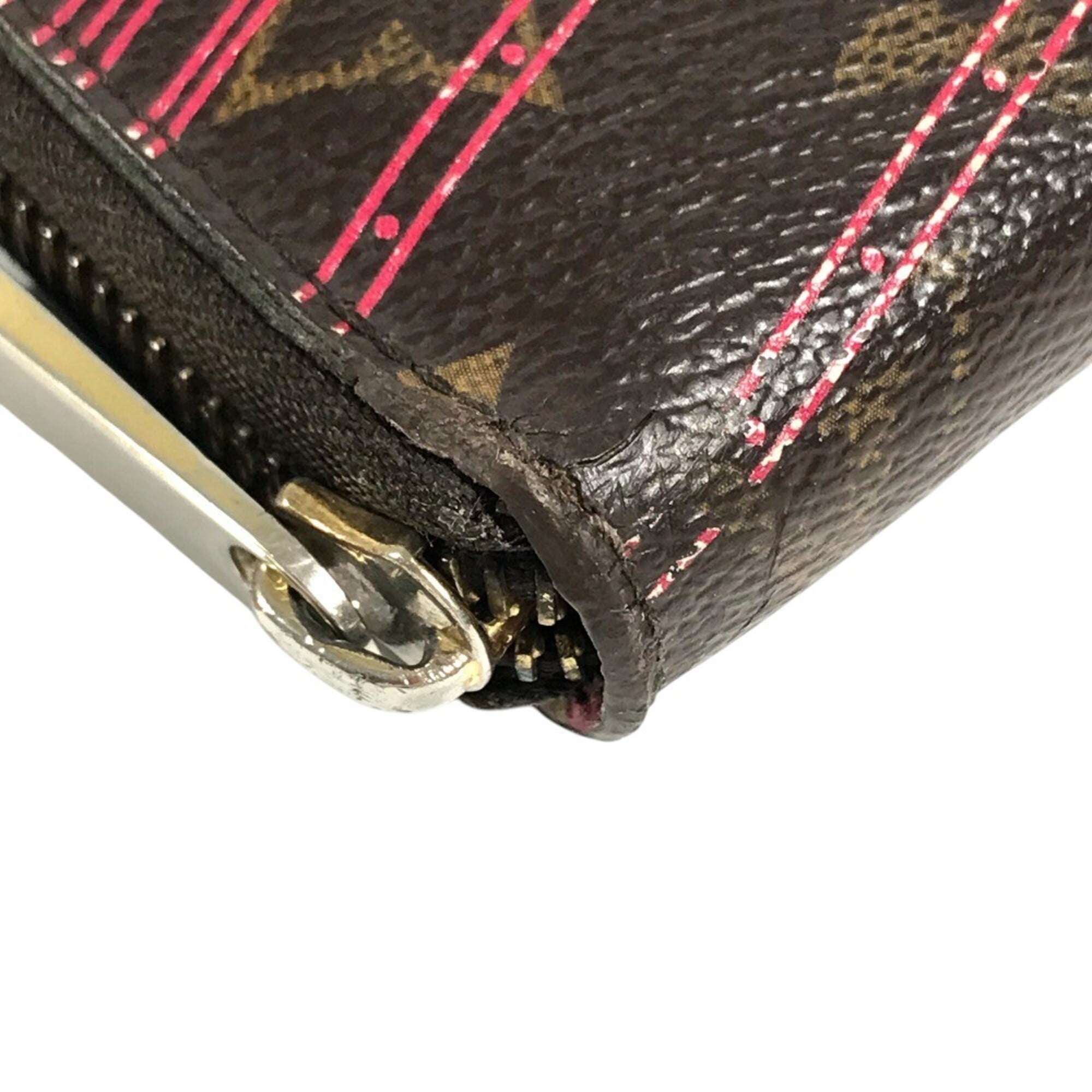 Louis Vuitton Brown Monogram Long Wallet (Bi-Fold) (Pre-Owned)