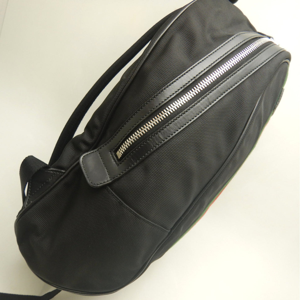 Gucci Black Nylon Canvas Backpack (Pre-Owned)