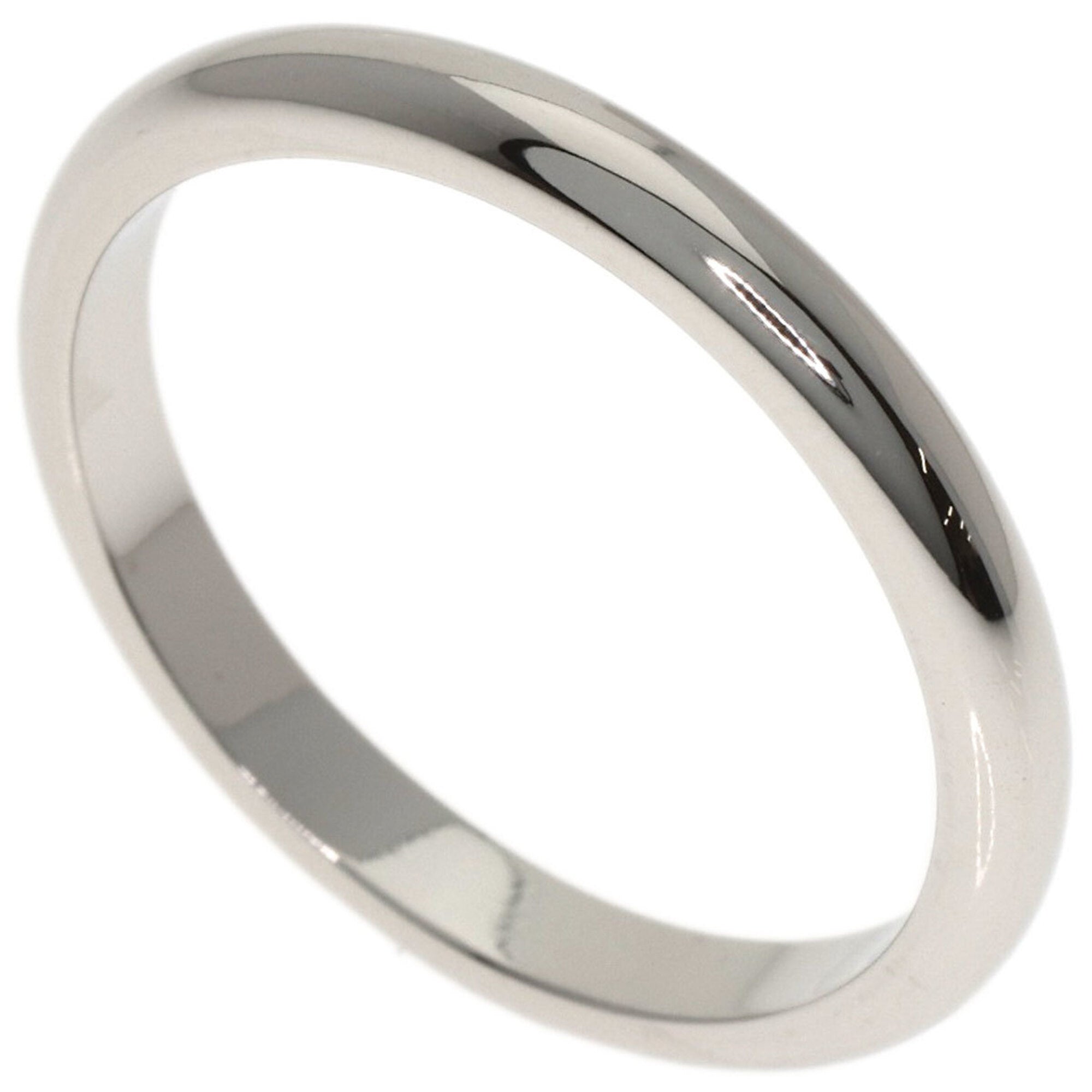 Bvlgari Platinum Platinum 950 Band Ring (Pre-Owned)