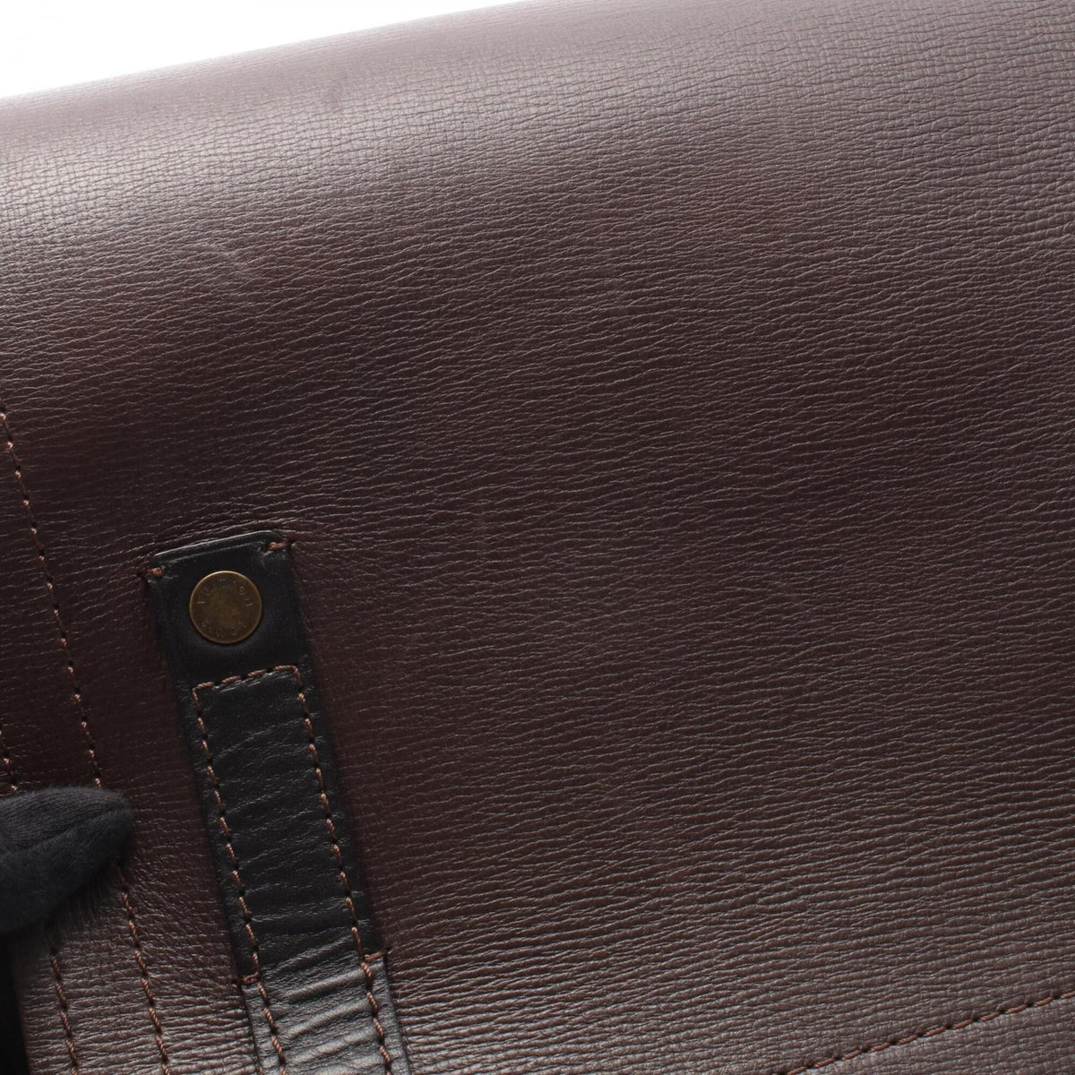 Louis Vuitton Brown Coffee Utah Leather Leather Handbag Shoulder Bag (Pre-Owned)