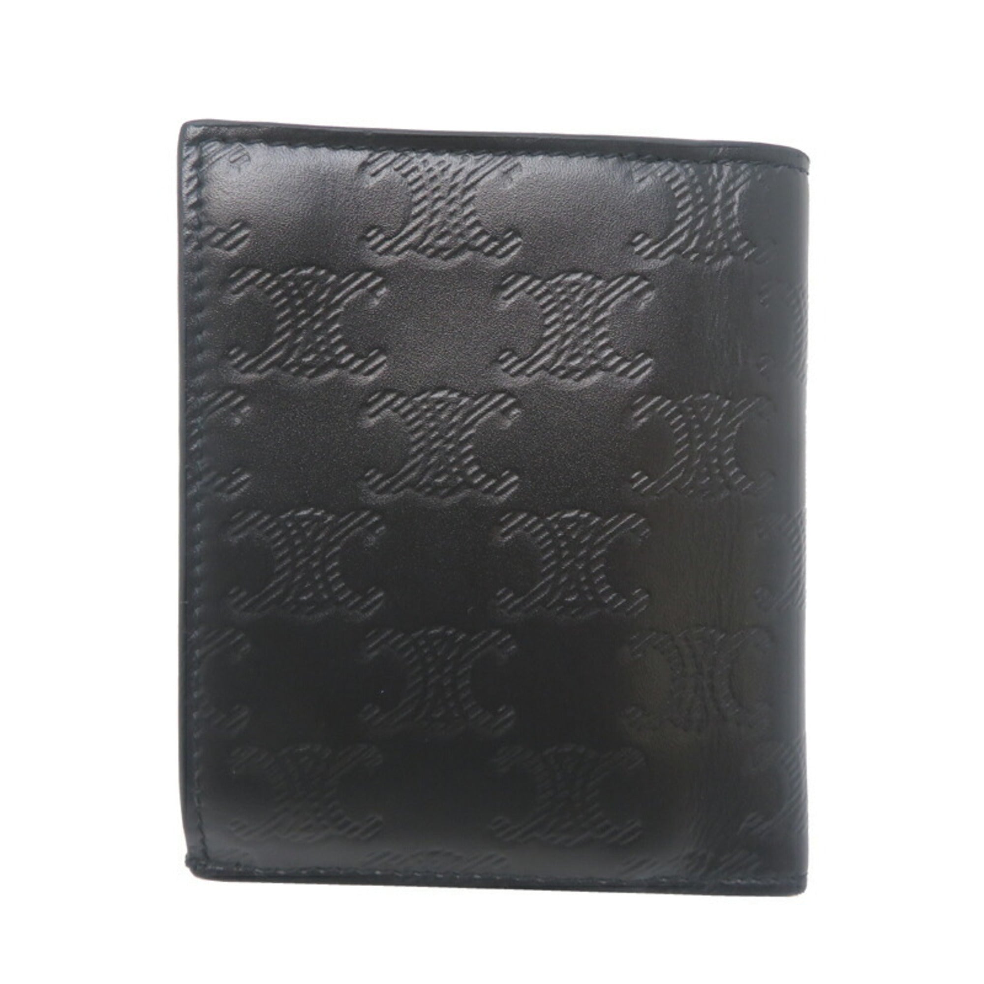 Celine Black Leather Wallet (Bi-Fold) (Pre-Owned)