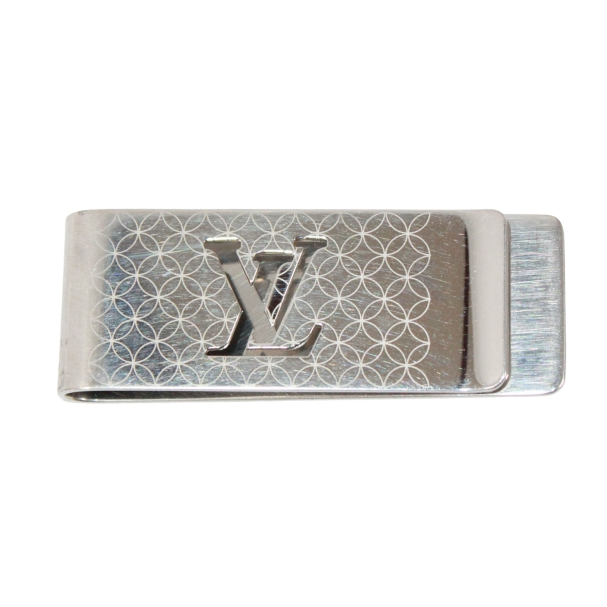 Louis Vuitton Silver Metal Money Clip (Pre-Owned)