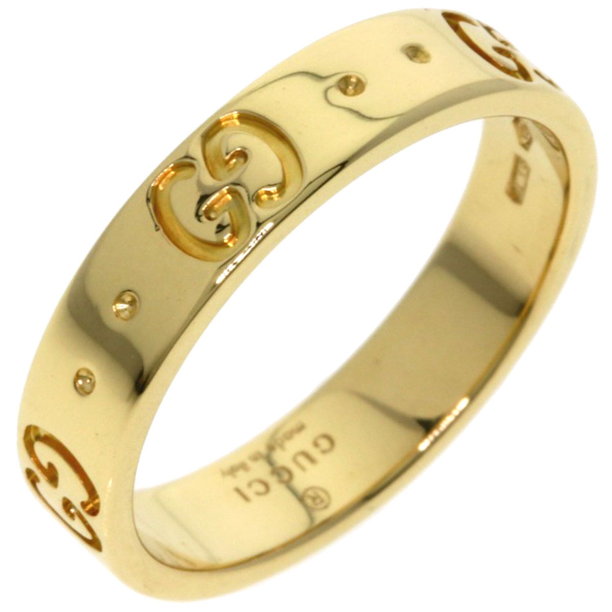 Gucci Yellow Gold (18K) Band Ring (Pre-Owned)