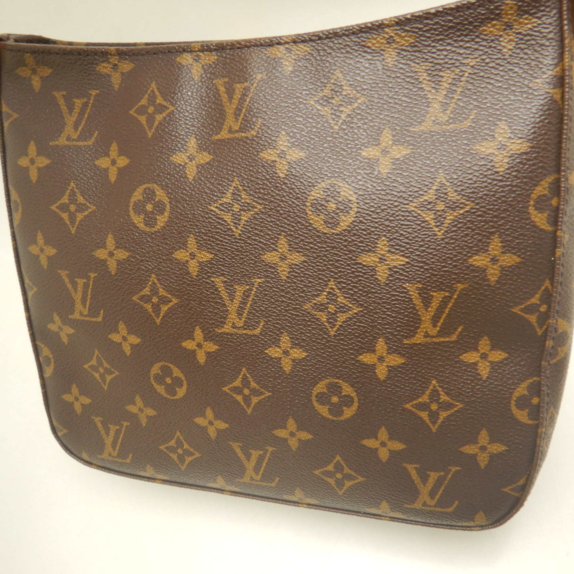 Louis Vuitton Brown Monogram Canvas Shoulder Bag Tote Bag (Pre-Owned)