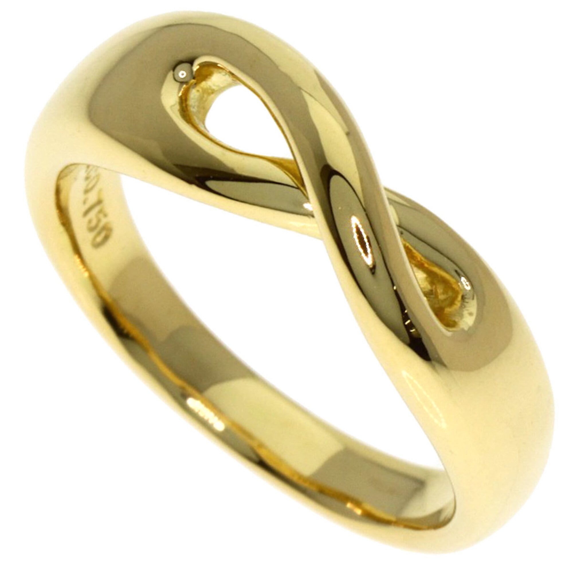 Tiffany Yellow Gold (18K) Band Ring (Pre-Owned)
