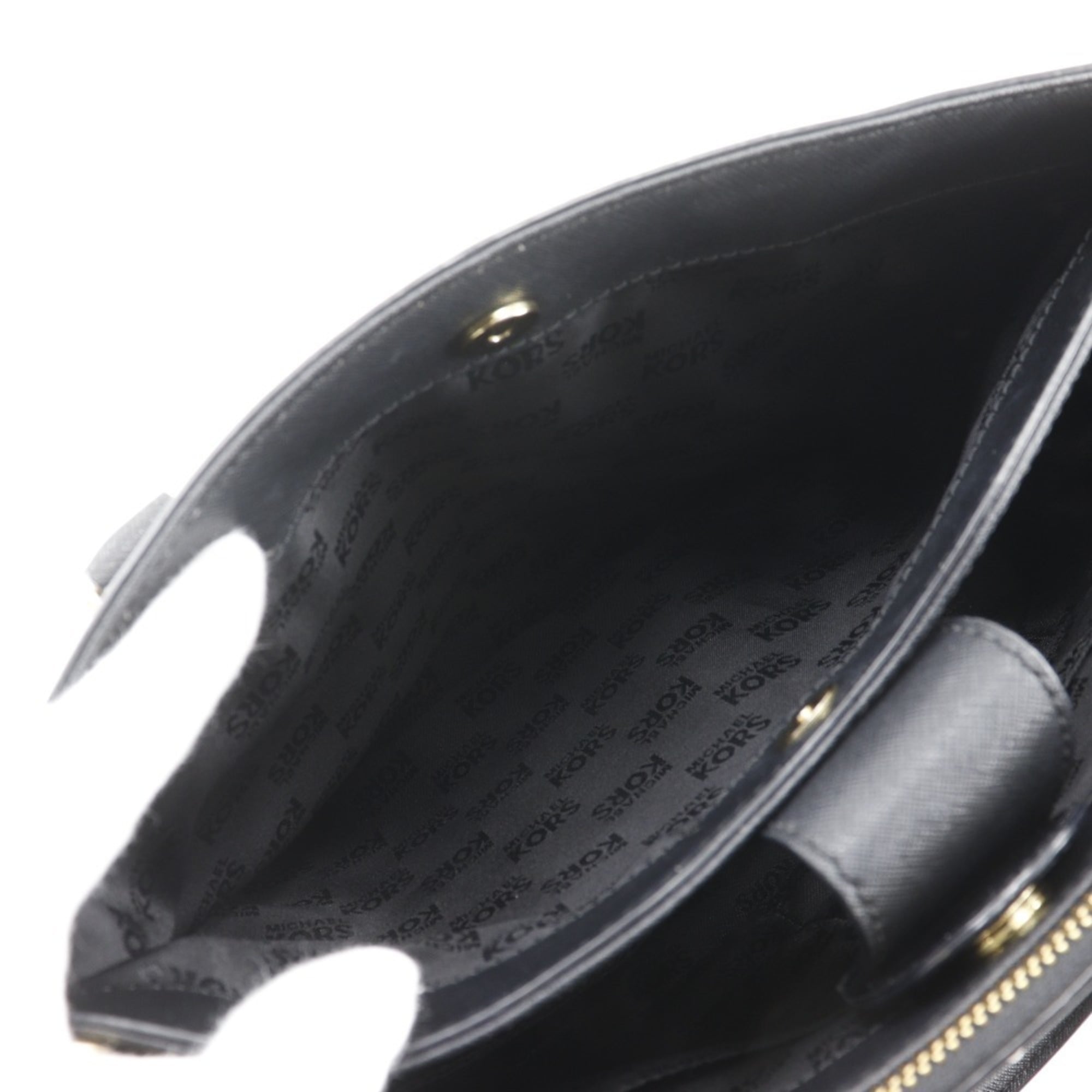 Michael Kors Black Leather Handbag (Pre-Owned)