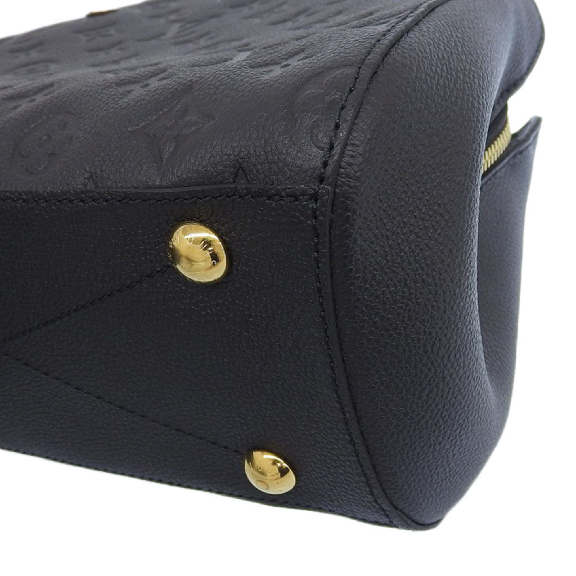 Louis Vuitton Monogram Empreinte Black Noir Leather Handbag (Pre-Owned)