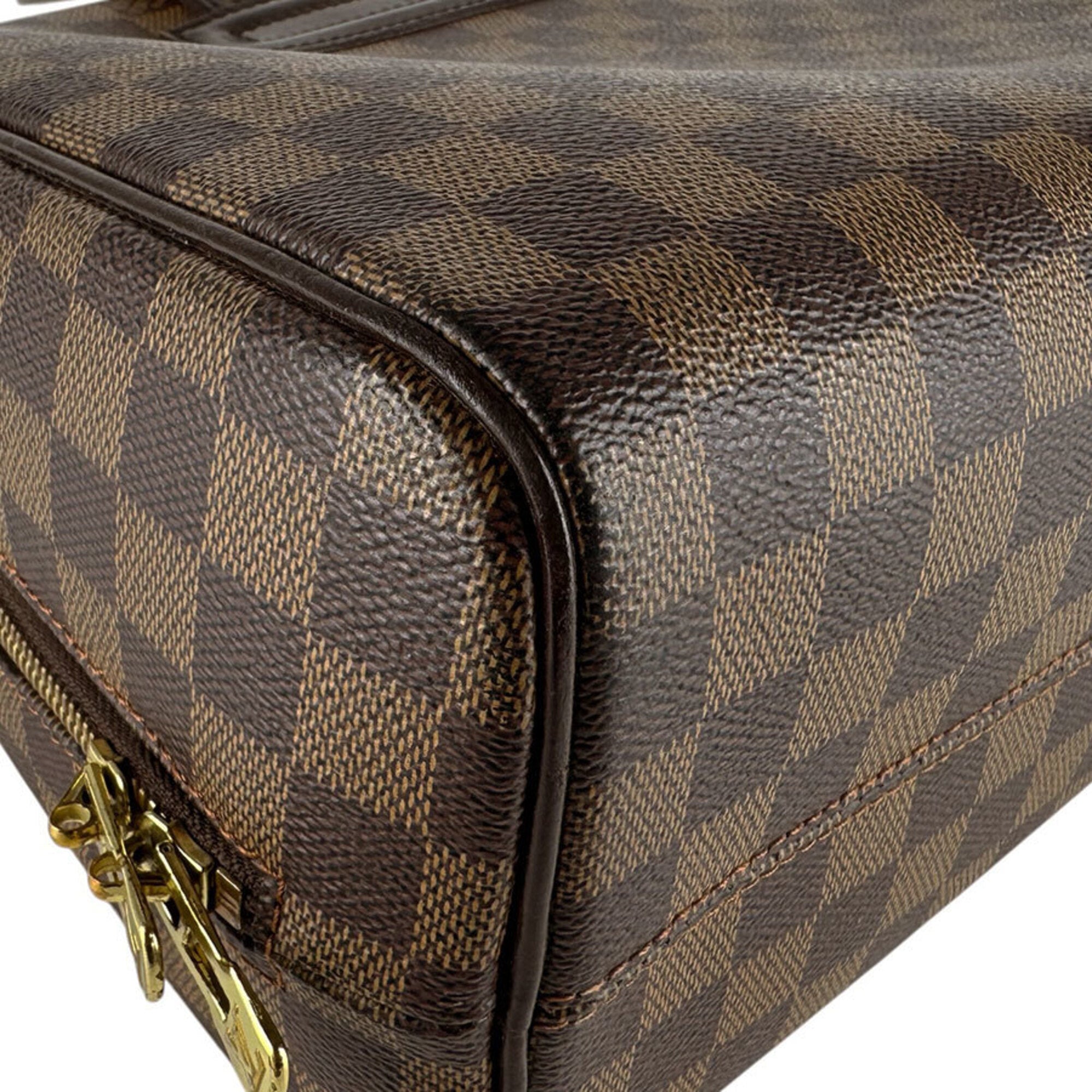 Louis Vuitton Damier Canvas Ebene Damier Canvas Handbag (Pre-Owned)