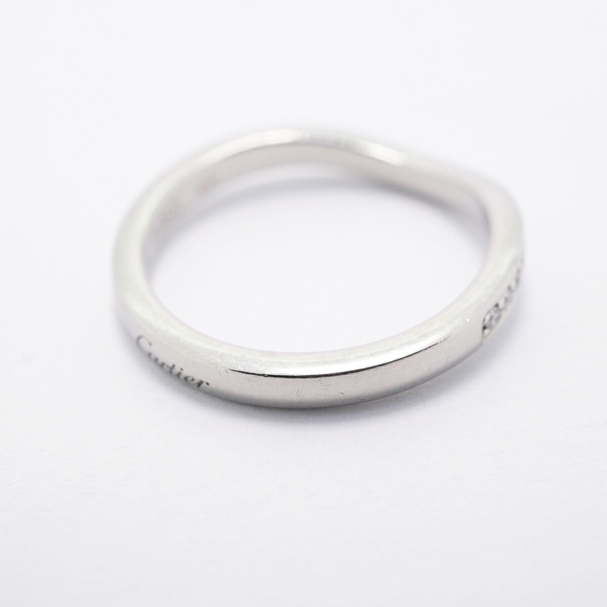Cartier Platinum 950 Band Ring (Pre-Owned)