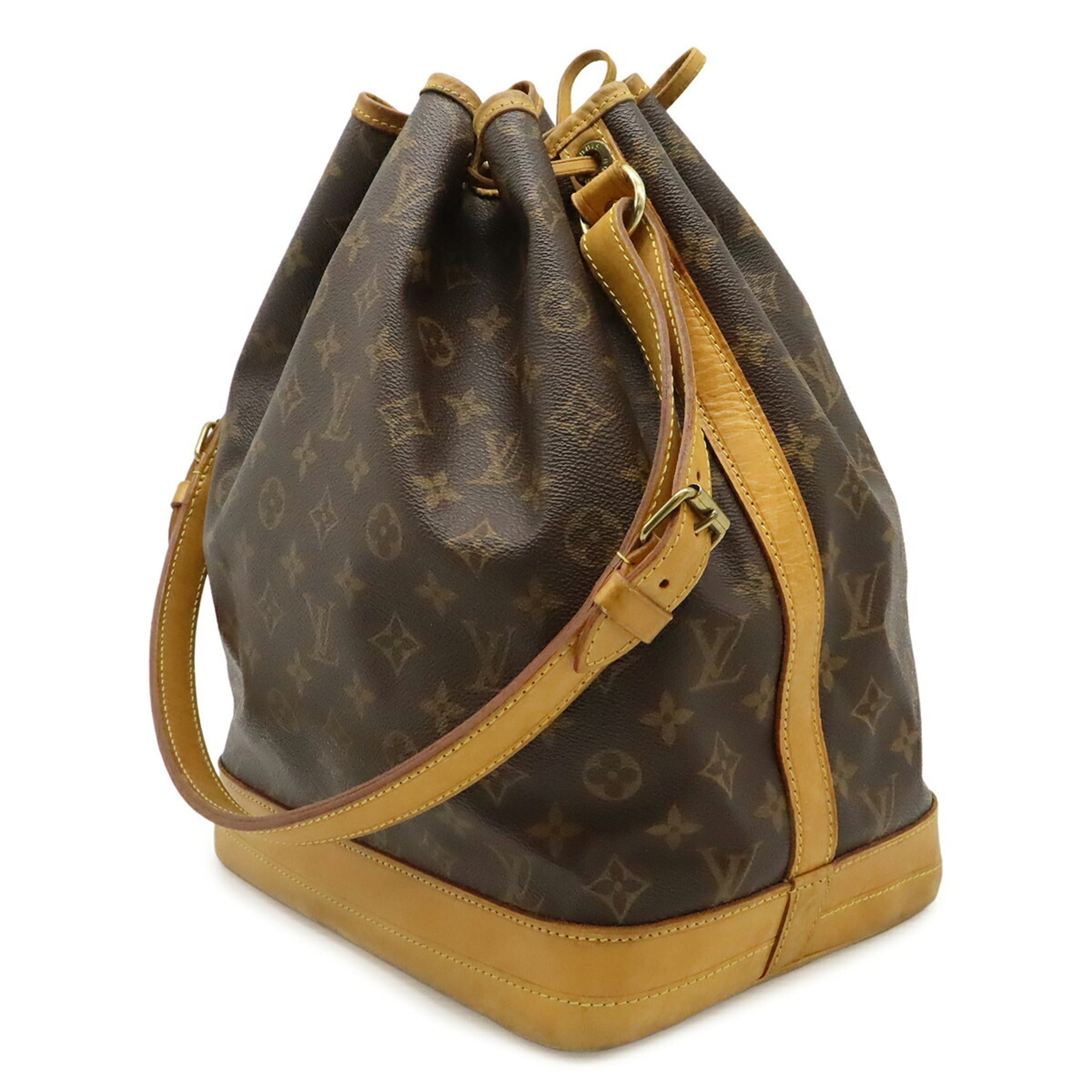 Louis Vuitton Brown Monogram Canvas Pvc Coated Canvas Shoulder Bag (Pre-Owned)