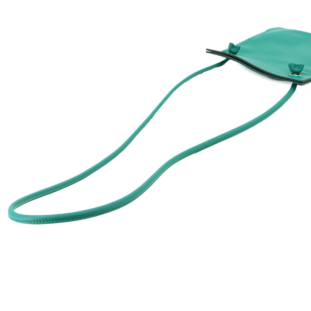 Hermes Green Vert Swift Leather Handbag Shoulder Bag (Pre-Owned)