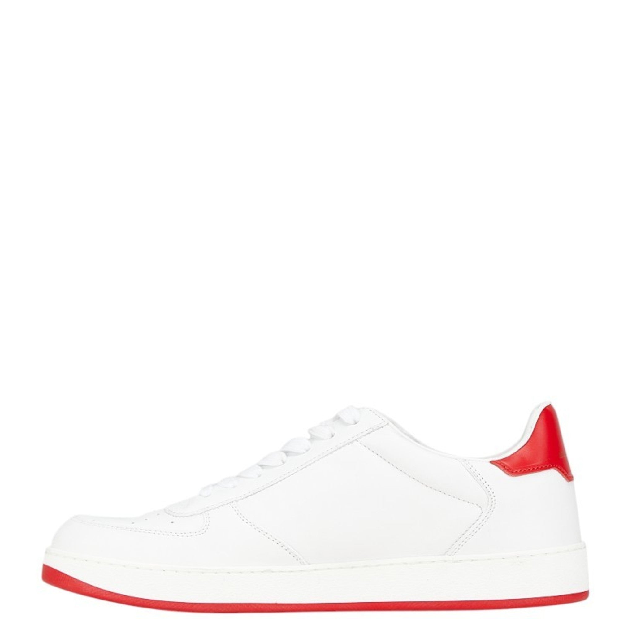 Louis Vuitton Red Color White Sneakers (Pre-Owned)
