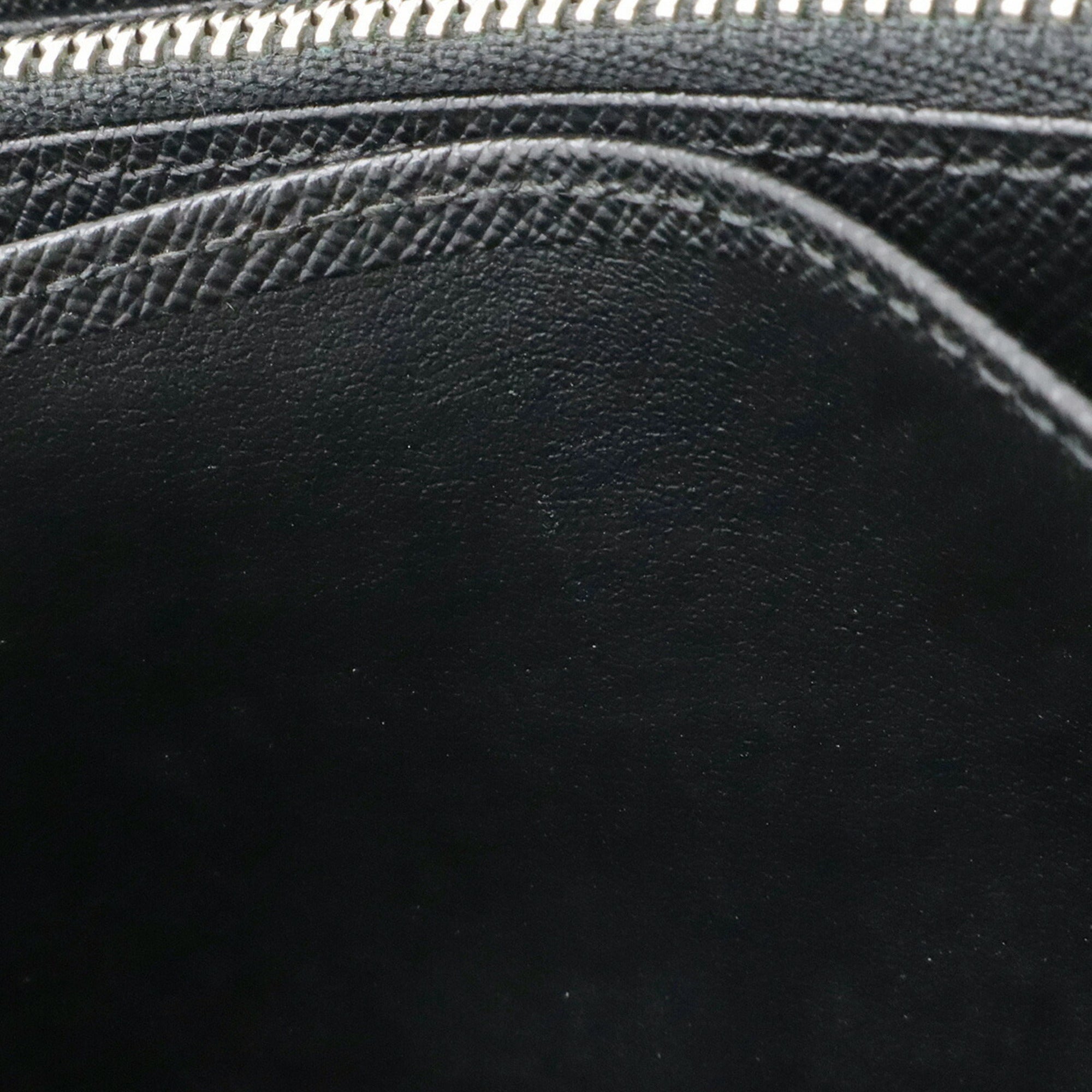 Louis Vuitton Black Noir Leather Coin Purse/Coin Case (Pre-Owned)