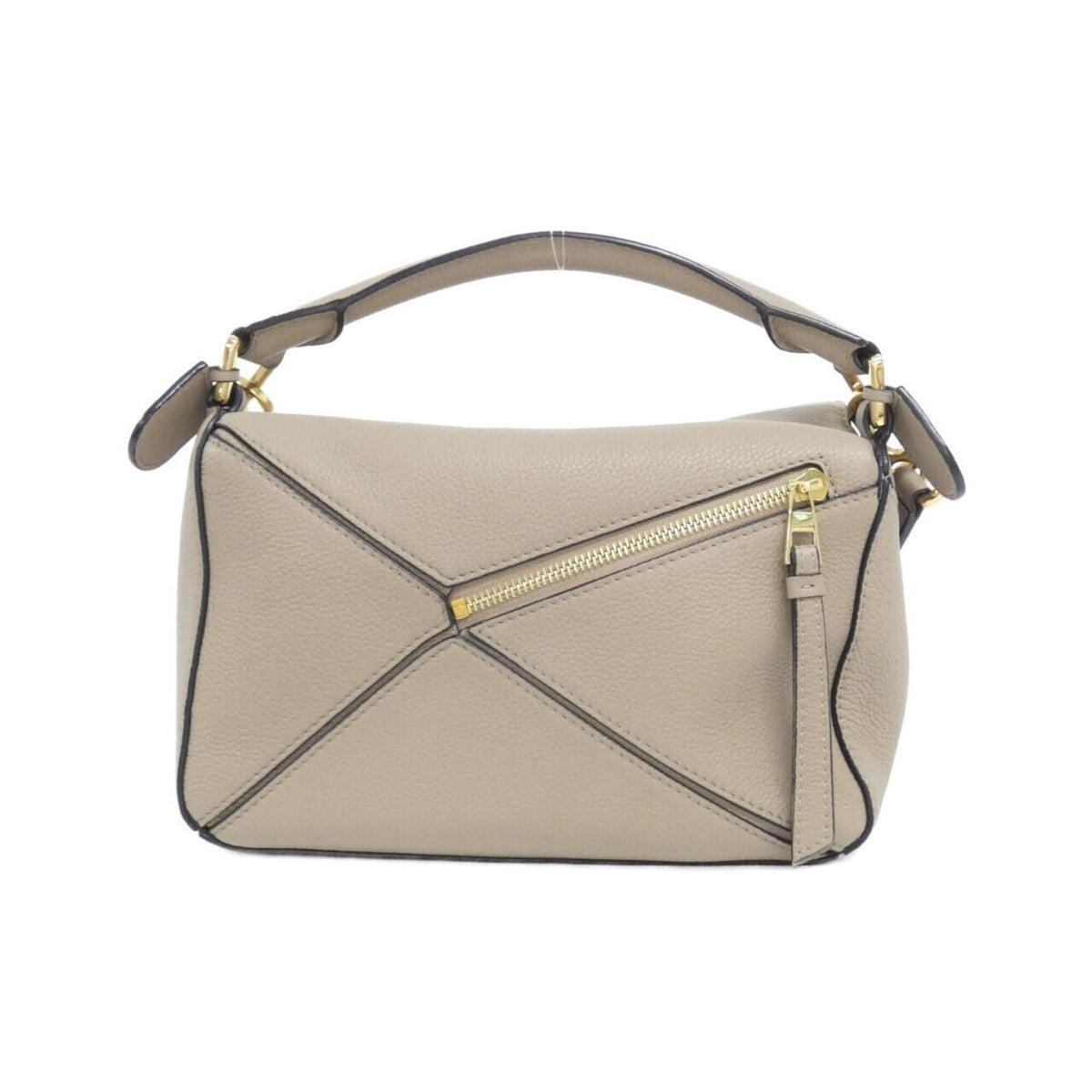 Loewe Sand Leather Handbag (Pre-Owned)