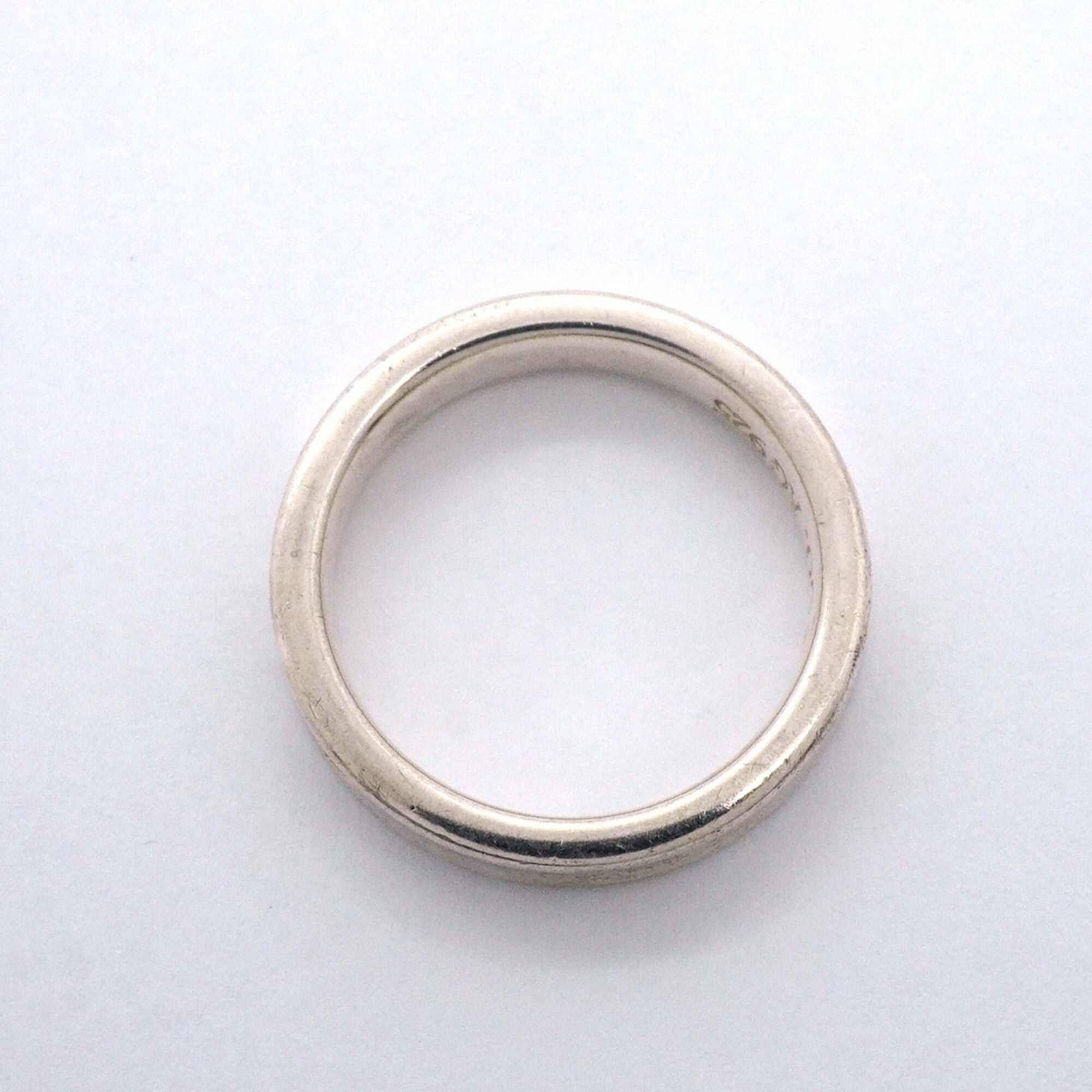 Tiffany Silver 925 Band Ring (Pre-Owned)