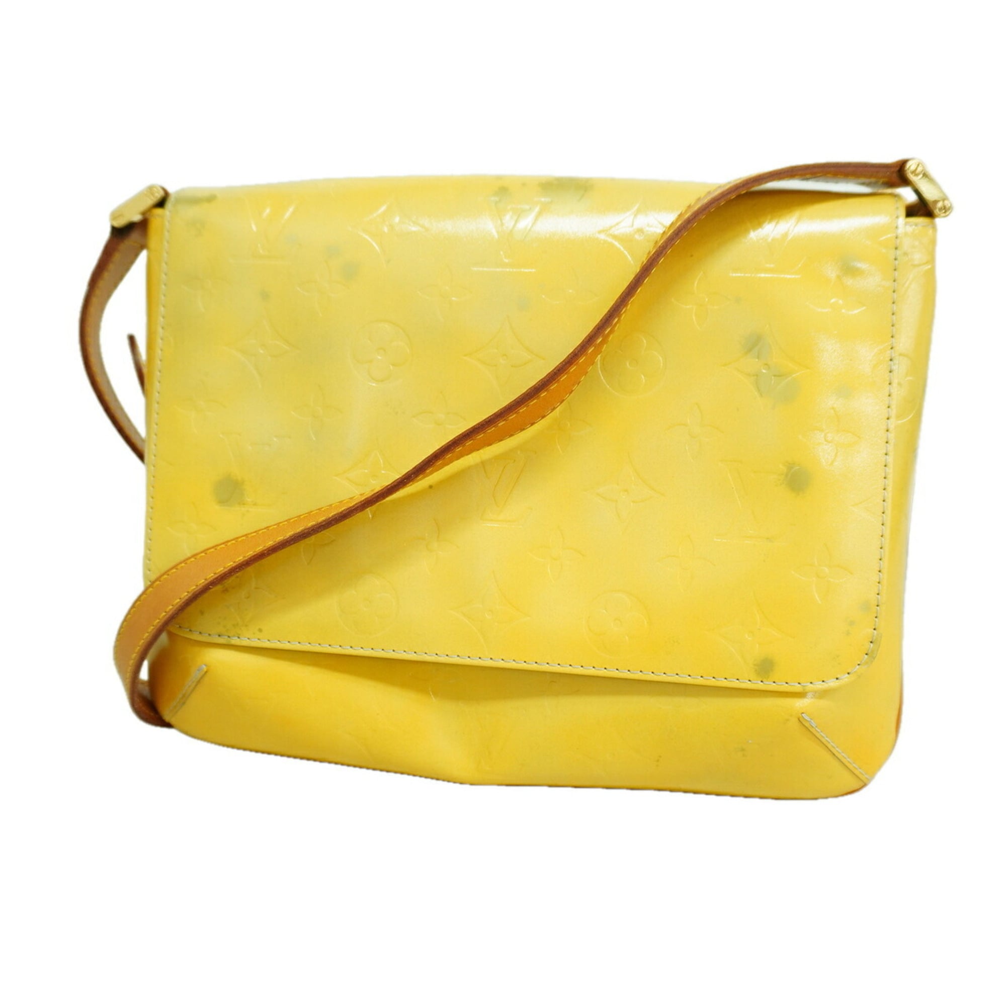 Louis Vuitton Gris Shoulder Bag (Pre-Owned)