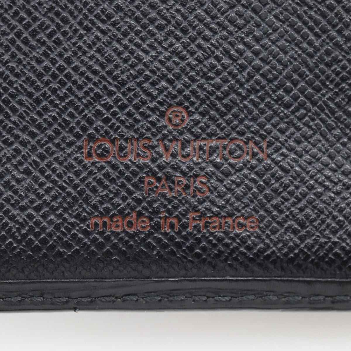 Louis Vuitton Black Noir Epi Leather Wallet (Bi-Fold) (Pre-Owned)