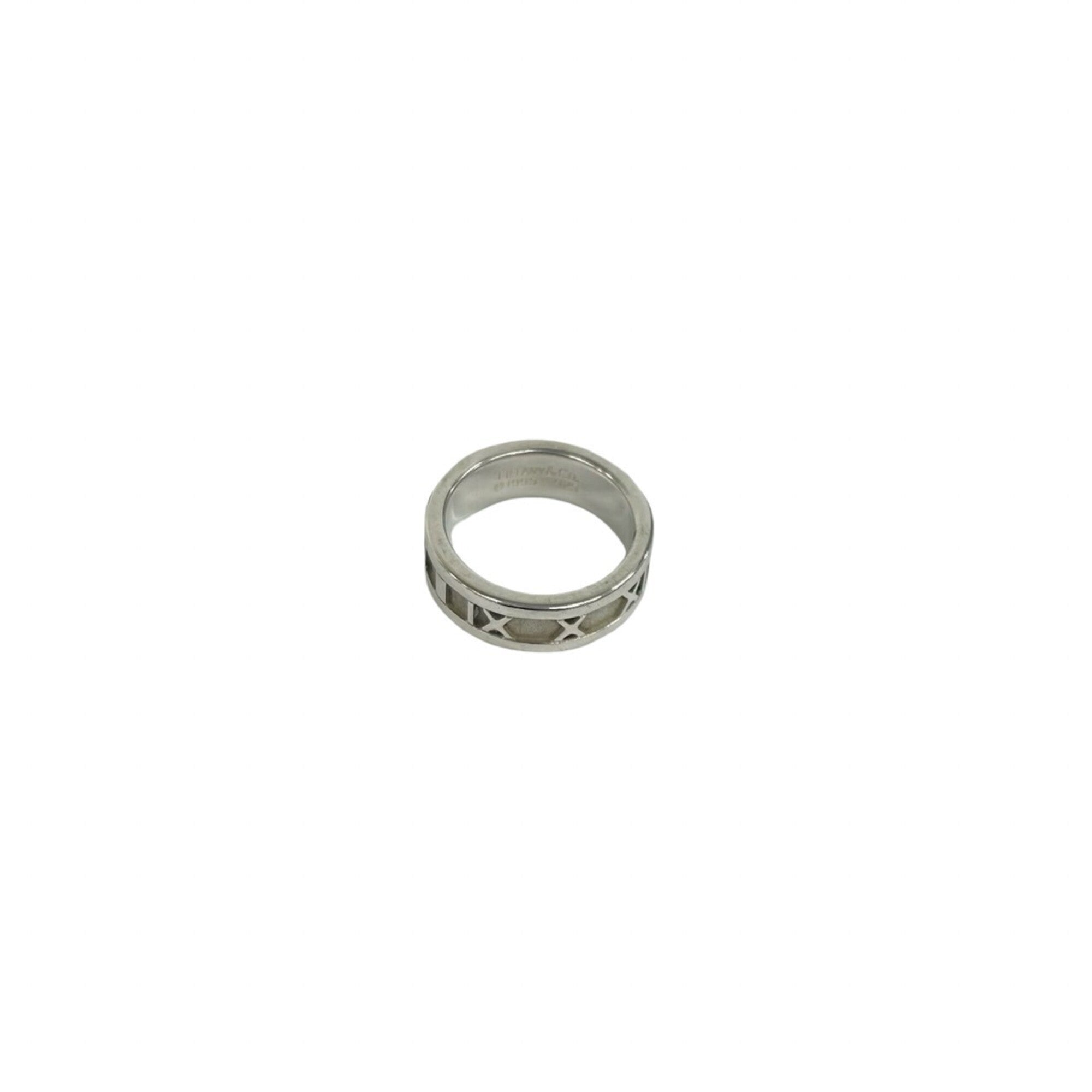 Tiffany Silver Silver 925 Band Ring (Pre-Owned)