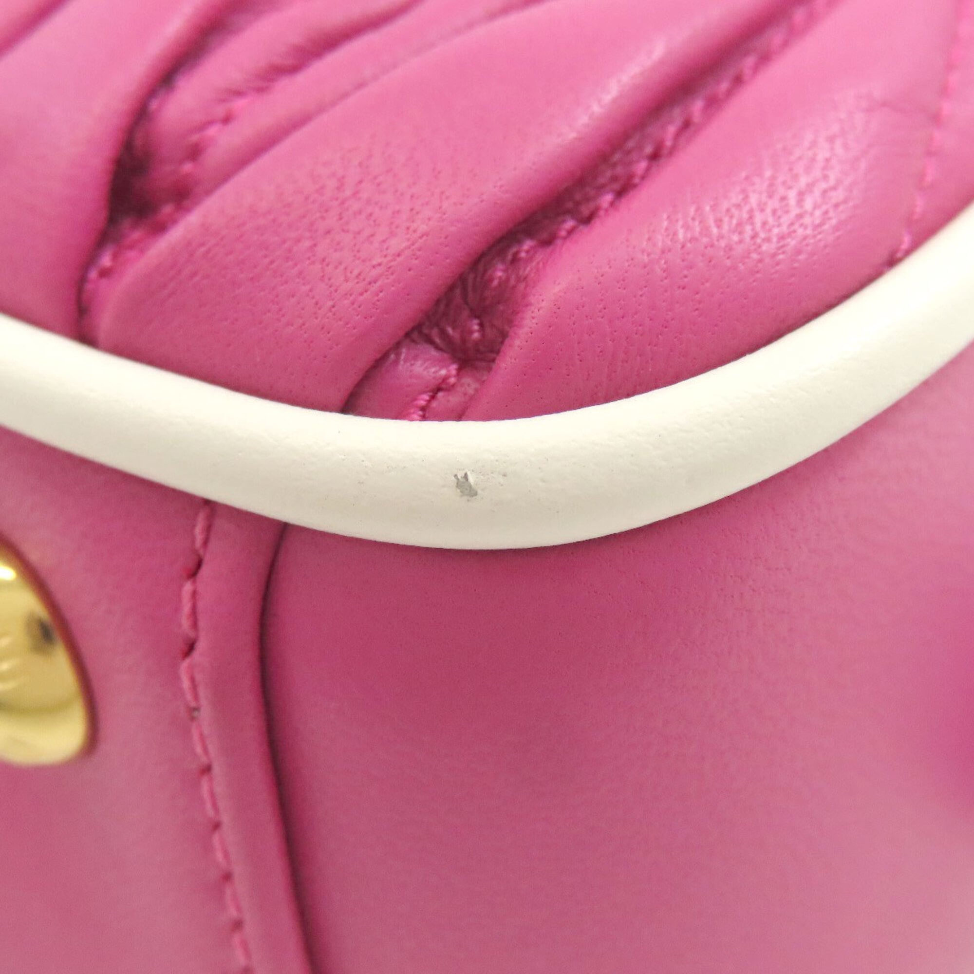 Miu Miu Pink Leather Handbag (Pre-Owned)
