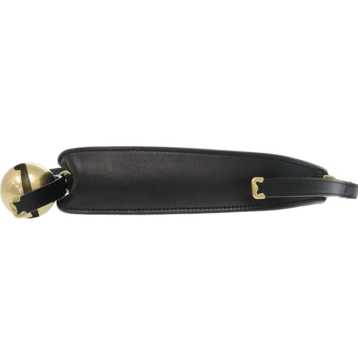 Burberry Black Leather Shoulder Bag (Pre-Owned)
