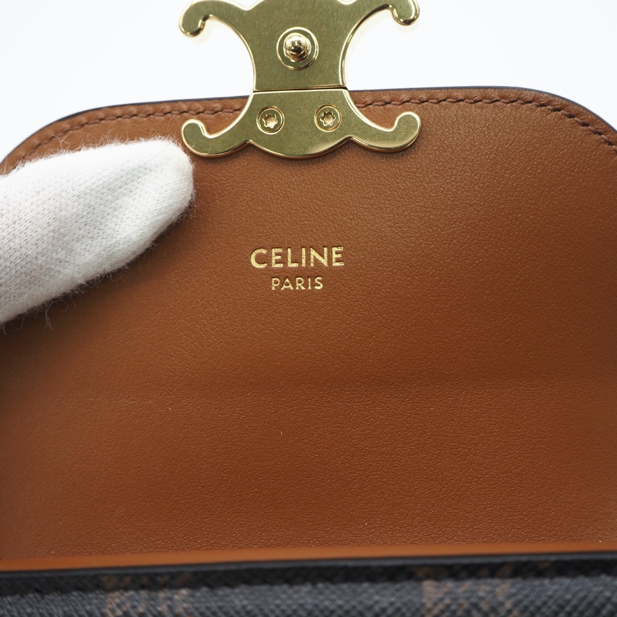 Celine Brown Wallet (Tri-Fold) (Pre-Owned)