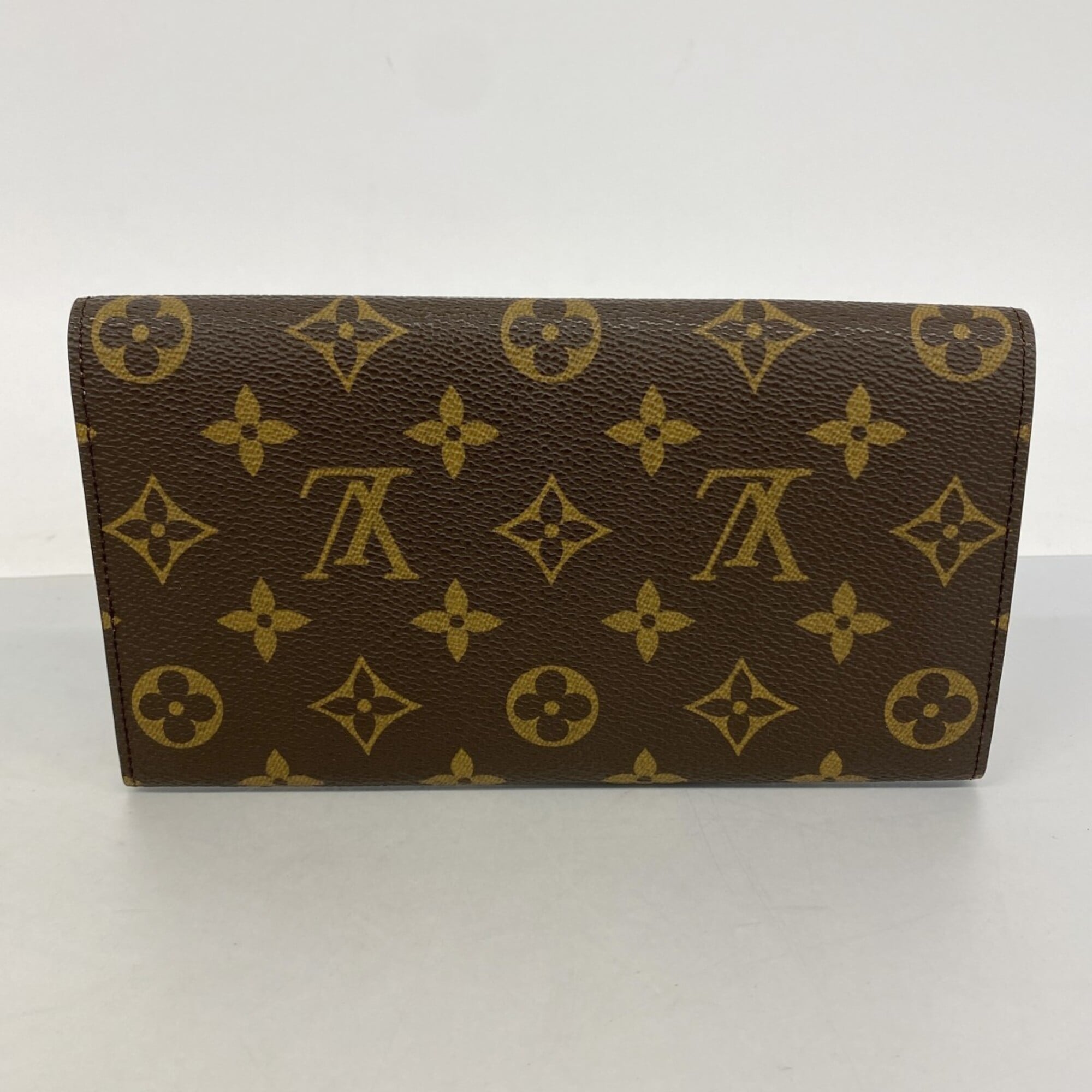 Louis Vuitton Brown Long Wallet (Bi-Fold) (Pre-Owned)