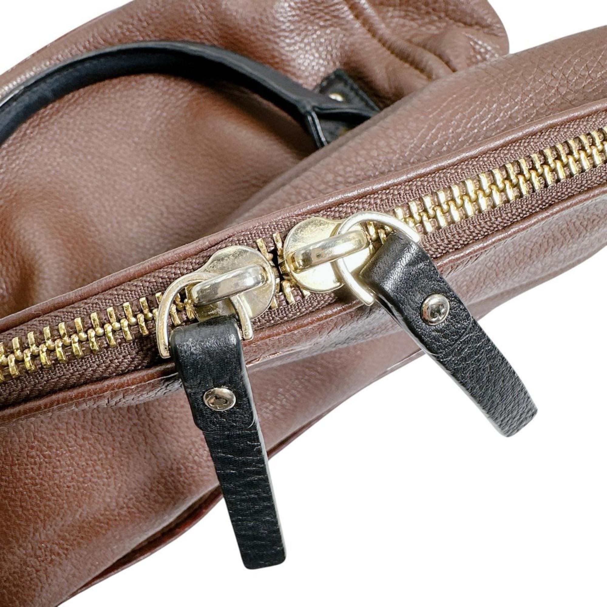 Kate Spade Brown Leather Handbag (Pre-Owned)