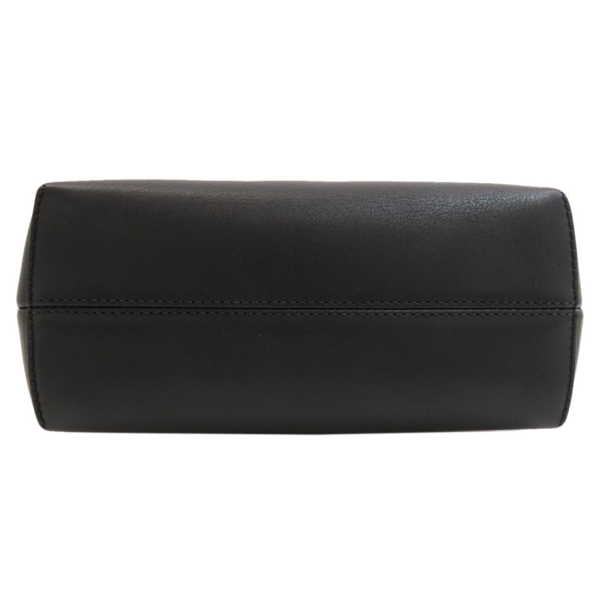 Fendi Black Brown Handbag (Pre-Owned)