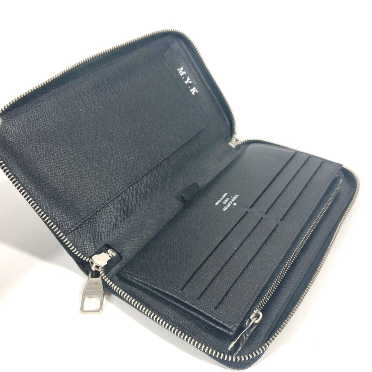 Louis Vuitton Damier Graphite Black Damier Graphite Long Wallet (Bi-Fold) (Pre-Owned)