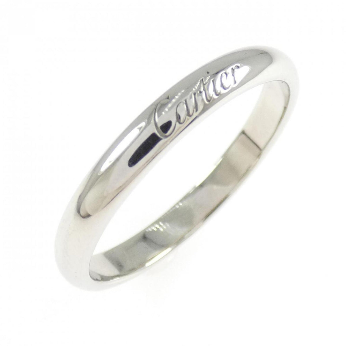 Cartier Platinum 950 Band Ring (Pre-Owned)