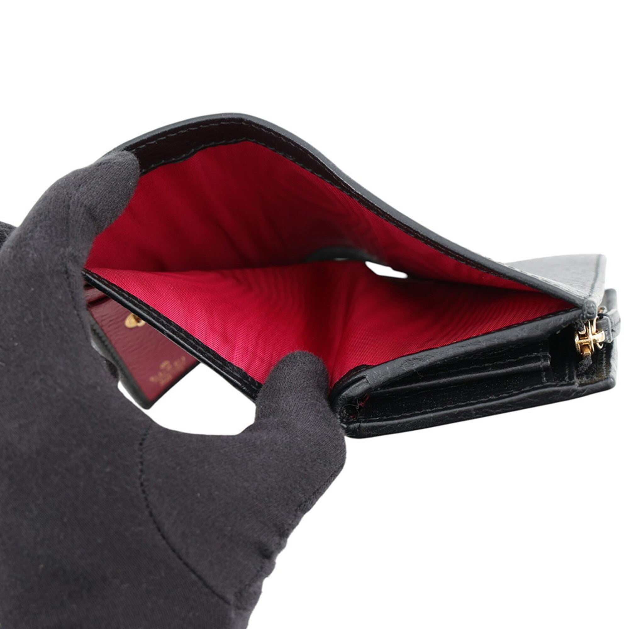 Gucci Black Leather Wallet (Bi-Fold) (Pre-Owned)