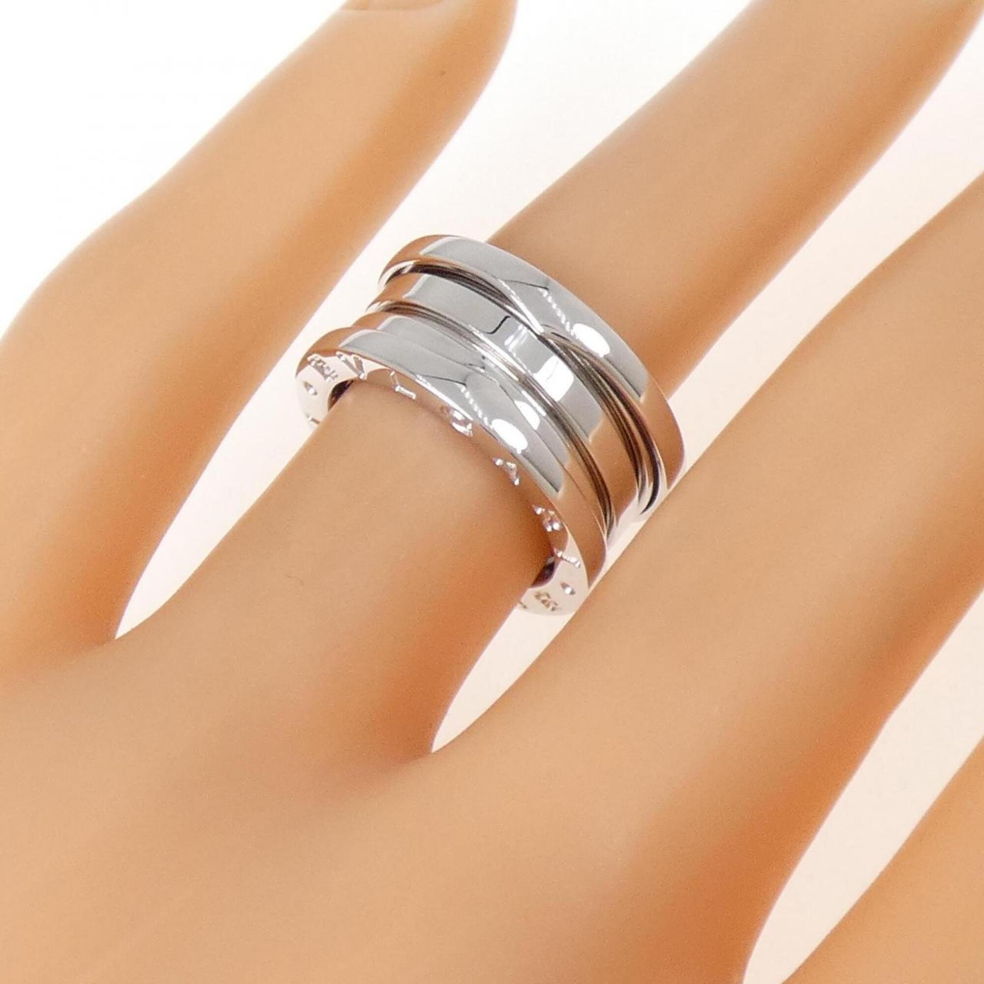 Bvlgari White Gold White Gold (18K) Band Ring (Pre-Owned)