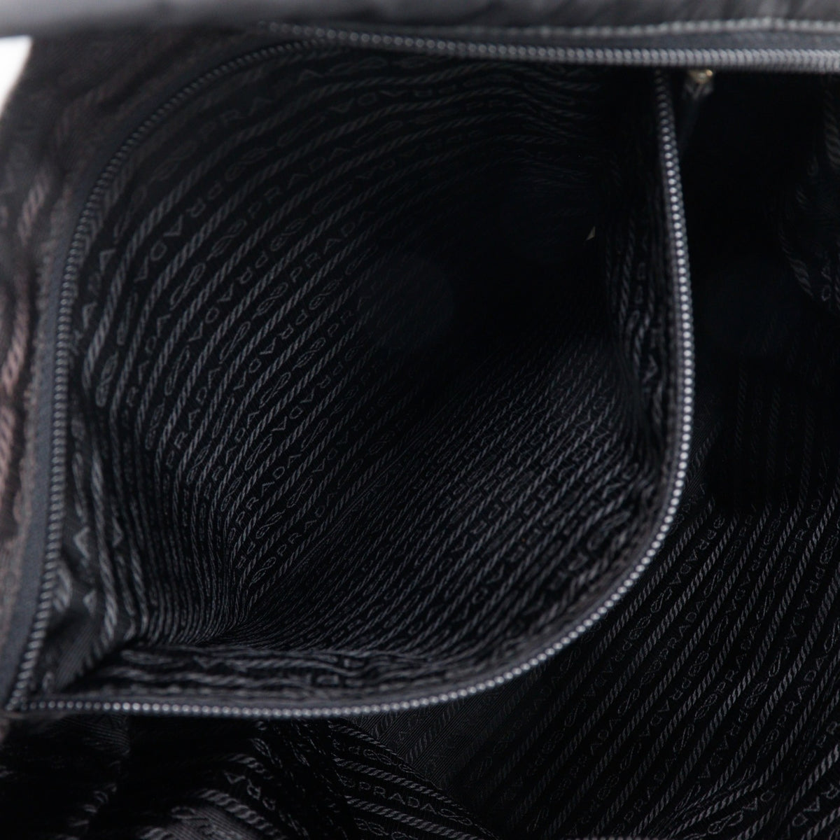 Prada Black Nylon Boston Bag Tote Bag (Pre-Owned)