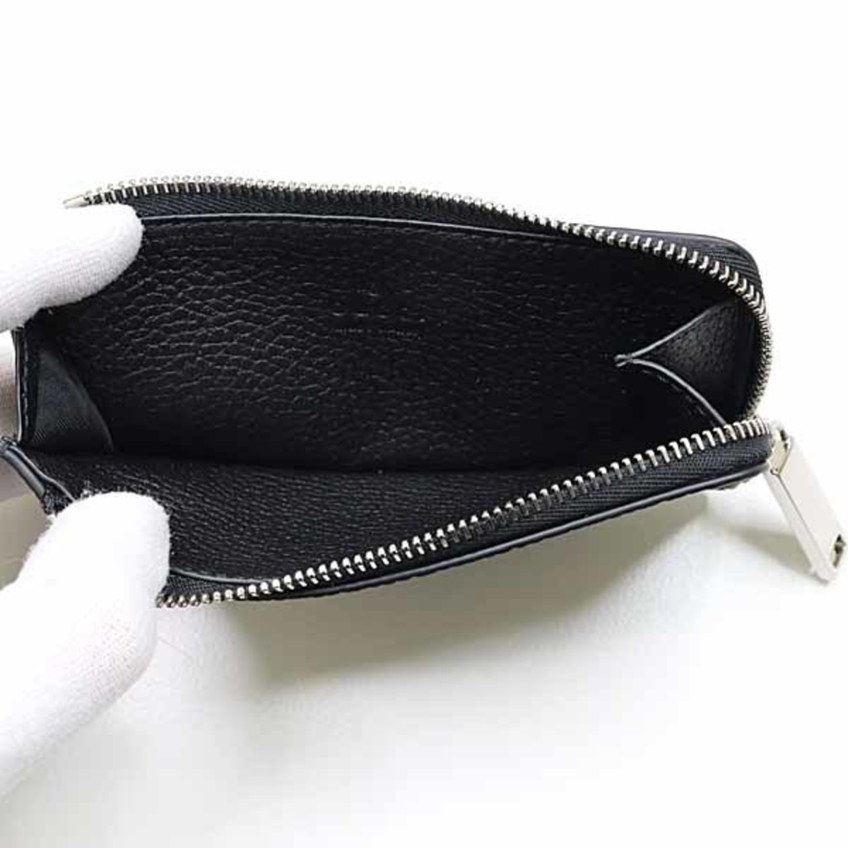 Gucci Silver Yellow Leather Card Wallet (Pre-Owned)
