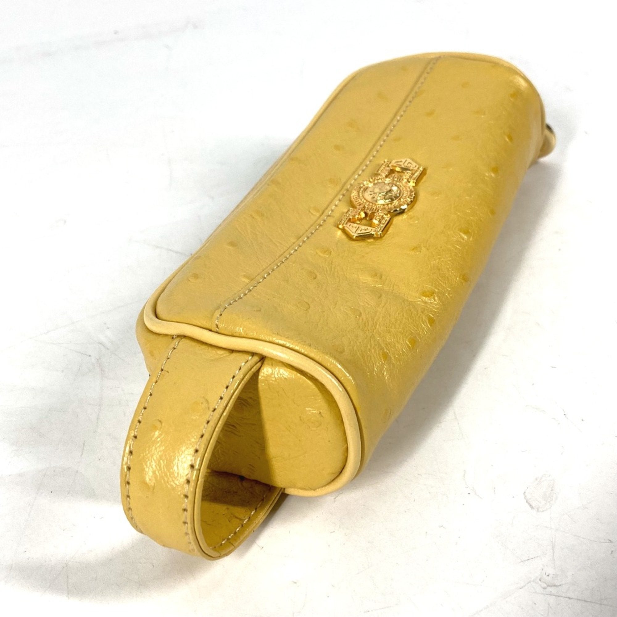 Versace Yellow Other Pouch (Pre-Owned)