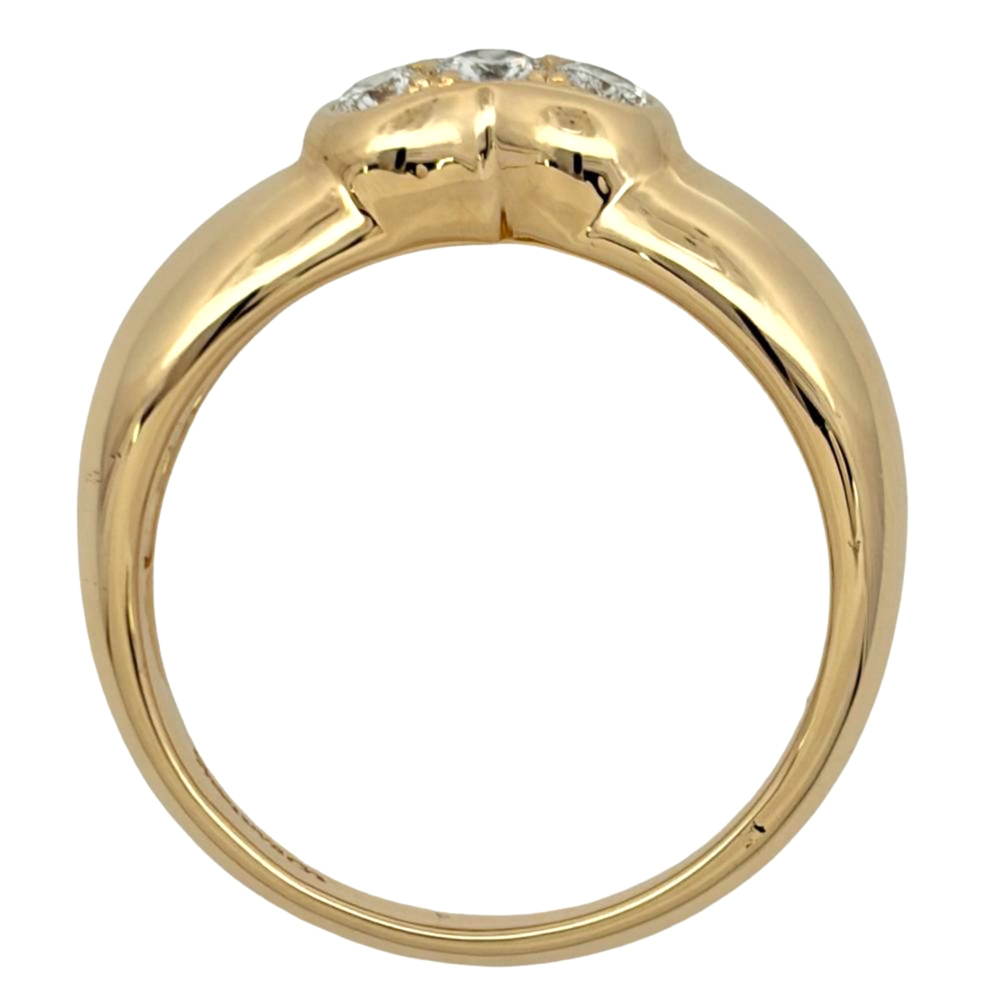 Tiffany Heart Yellow Gold (18K) Band Ring (Pre-Owned)