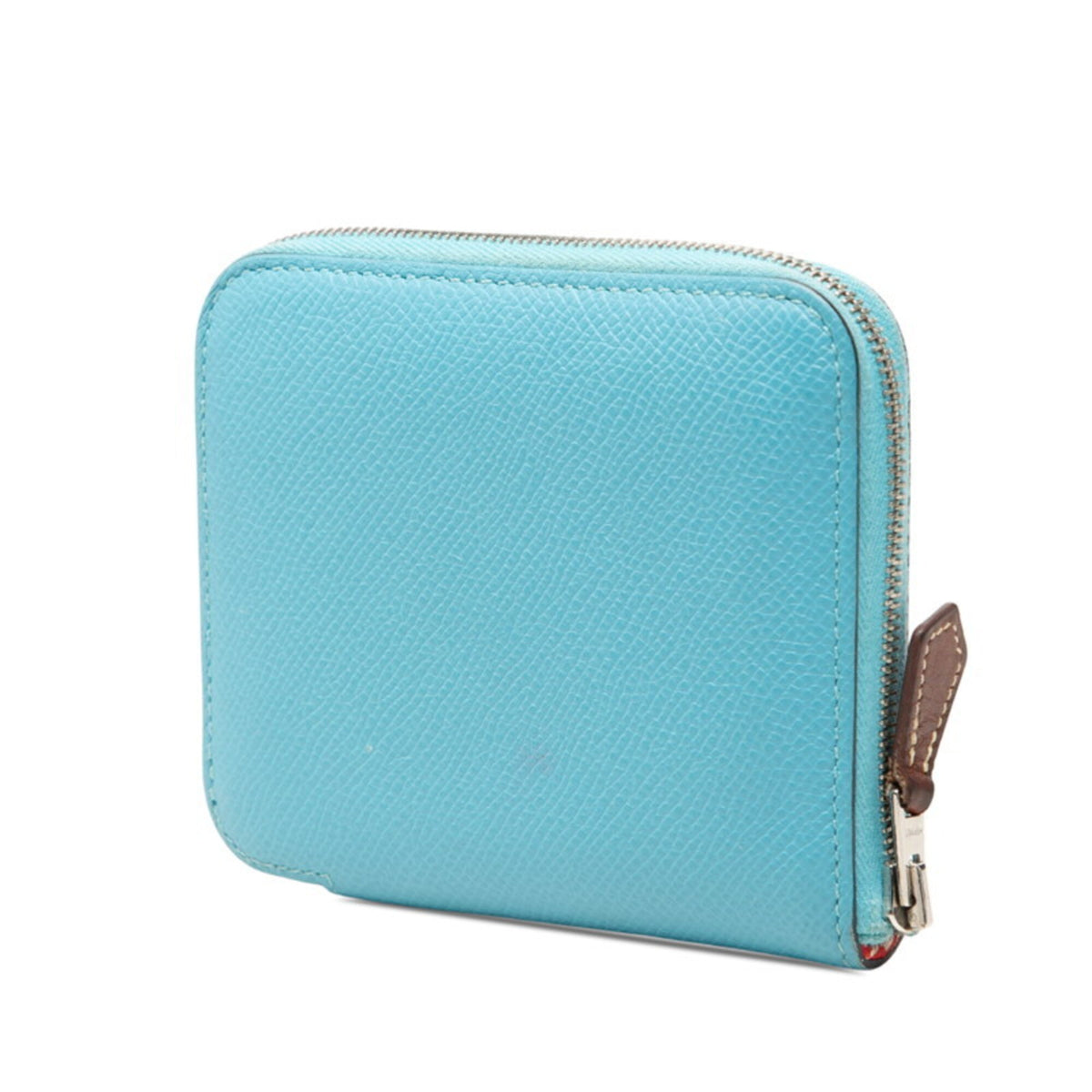 Hermes Blue Epsom Leather Wallet (Bi-Fold) (Pre-Owned)