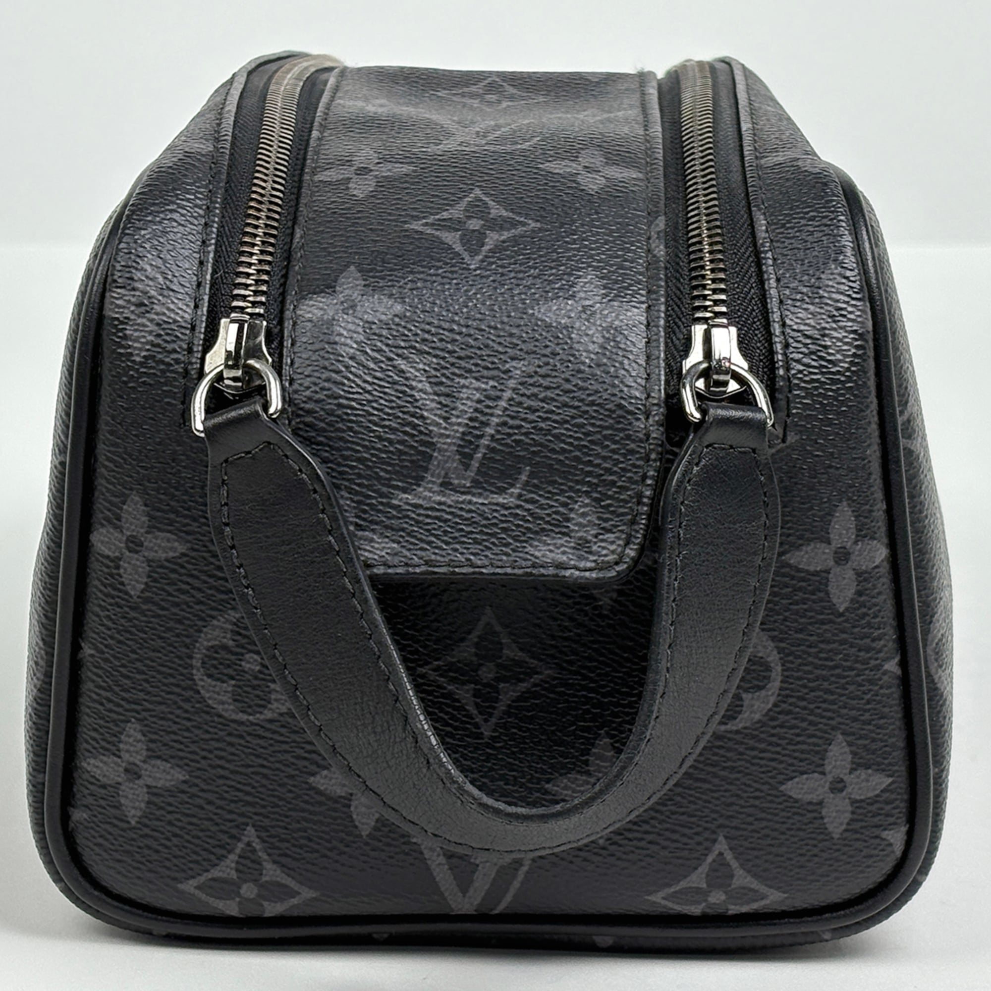Louis Vuitton Black Damier Graphite Pouch (Pre-Owned)