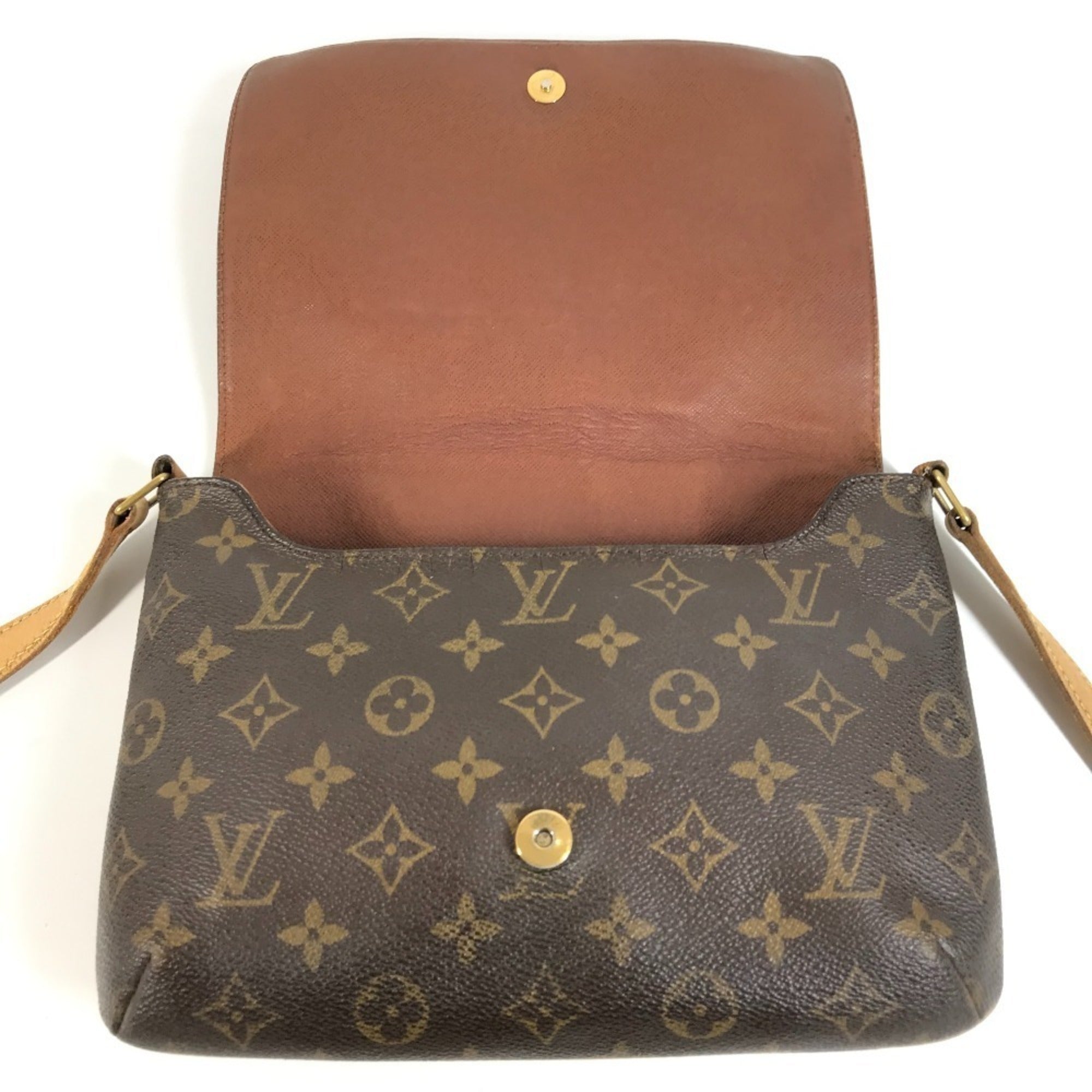 Louis Vuitton Brown Monogram Shoulder Bag (Pre-Owned)