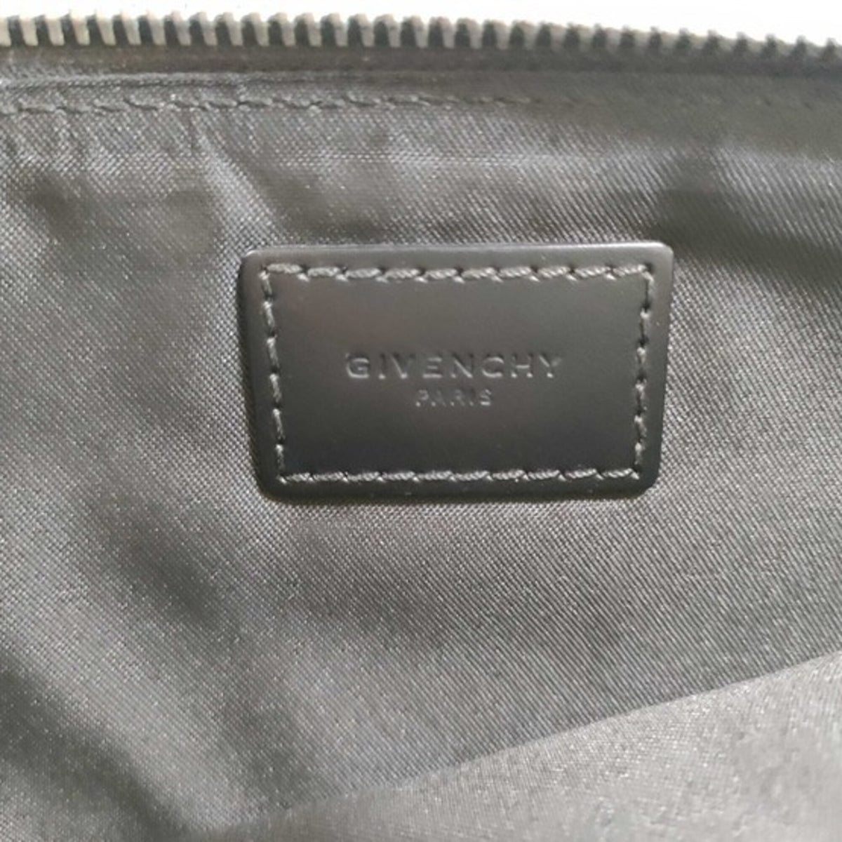 Givenchy Black Pvc Clutch Bag (Pre-Owned)