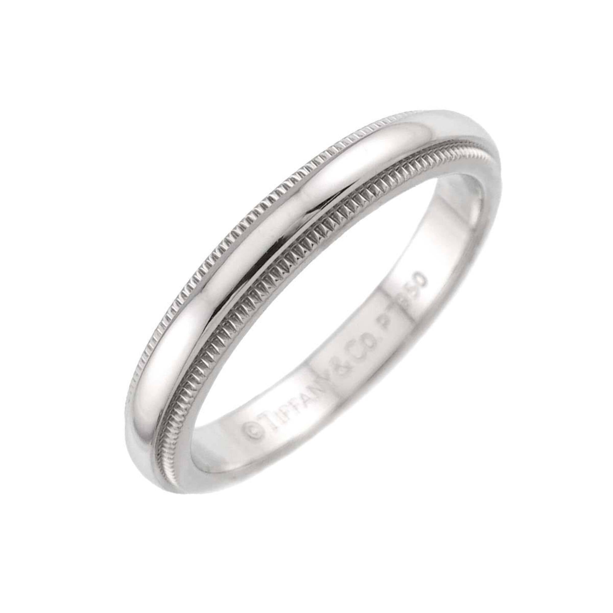 Tiffany Platinum 950 Band Ring (Pre-Owned)