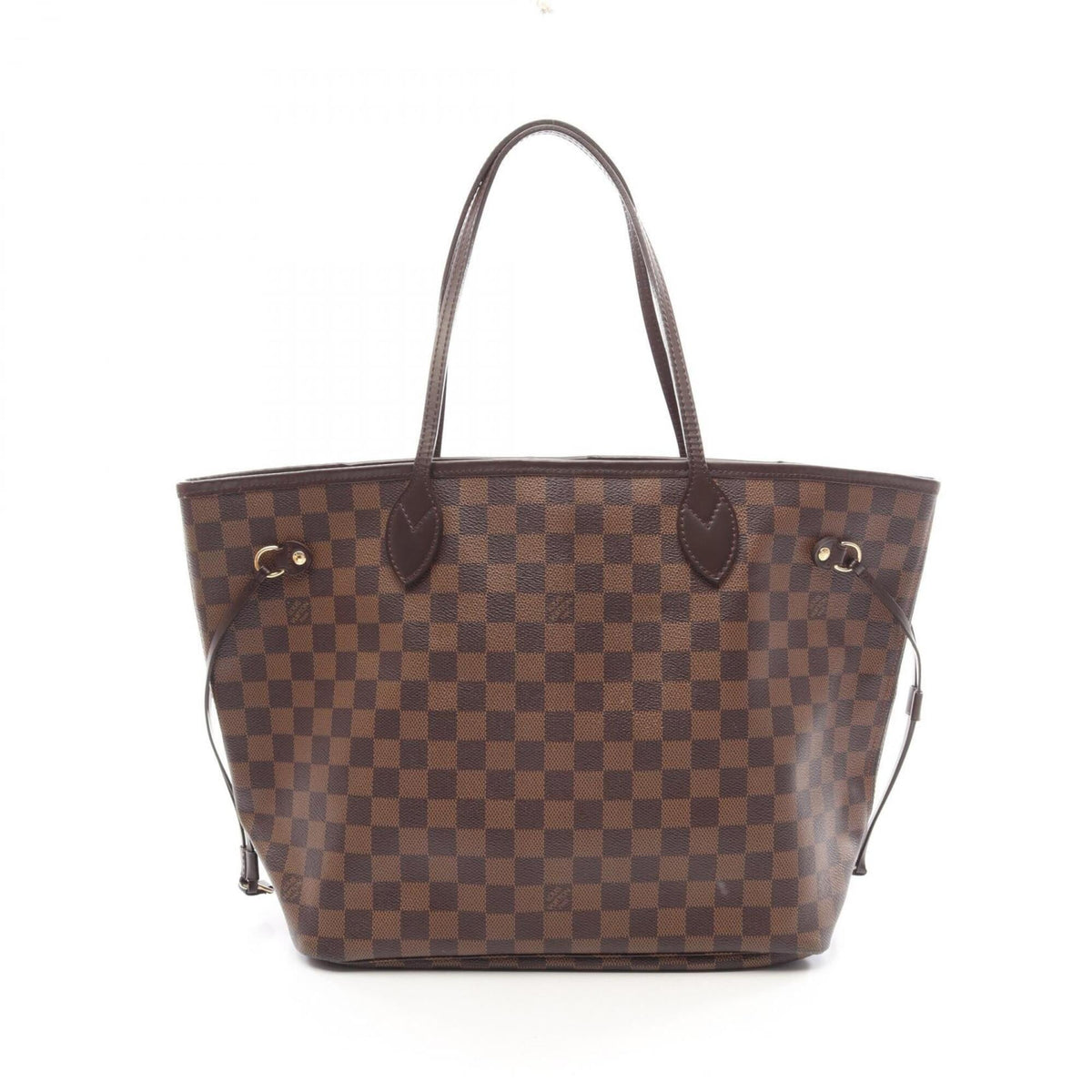 Louis Vuitton Brown Ebene Coated Canvas Damier Canvas Leather Handbag Tote Bag (Pre-Owned)
