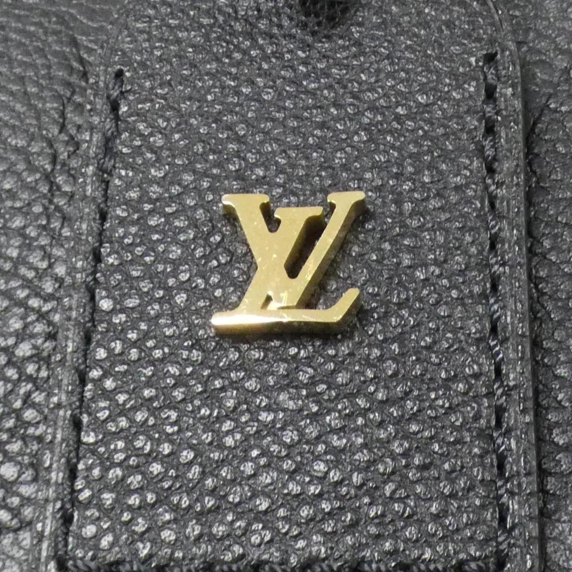 Louis Vuitton Monogram Empreinte Black Leather Handbag (Pre-Owned)