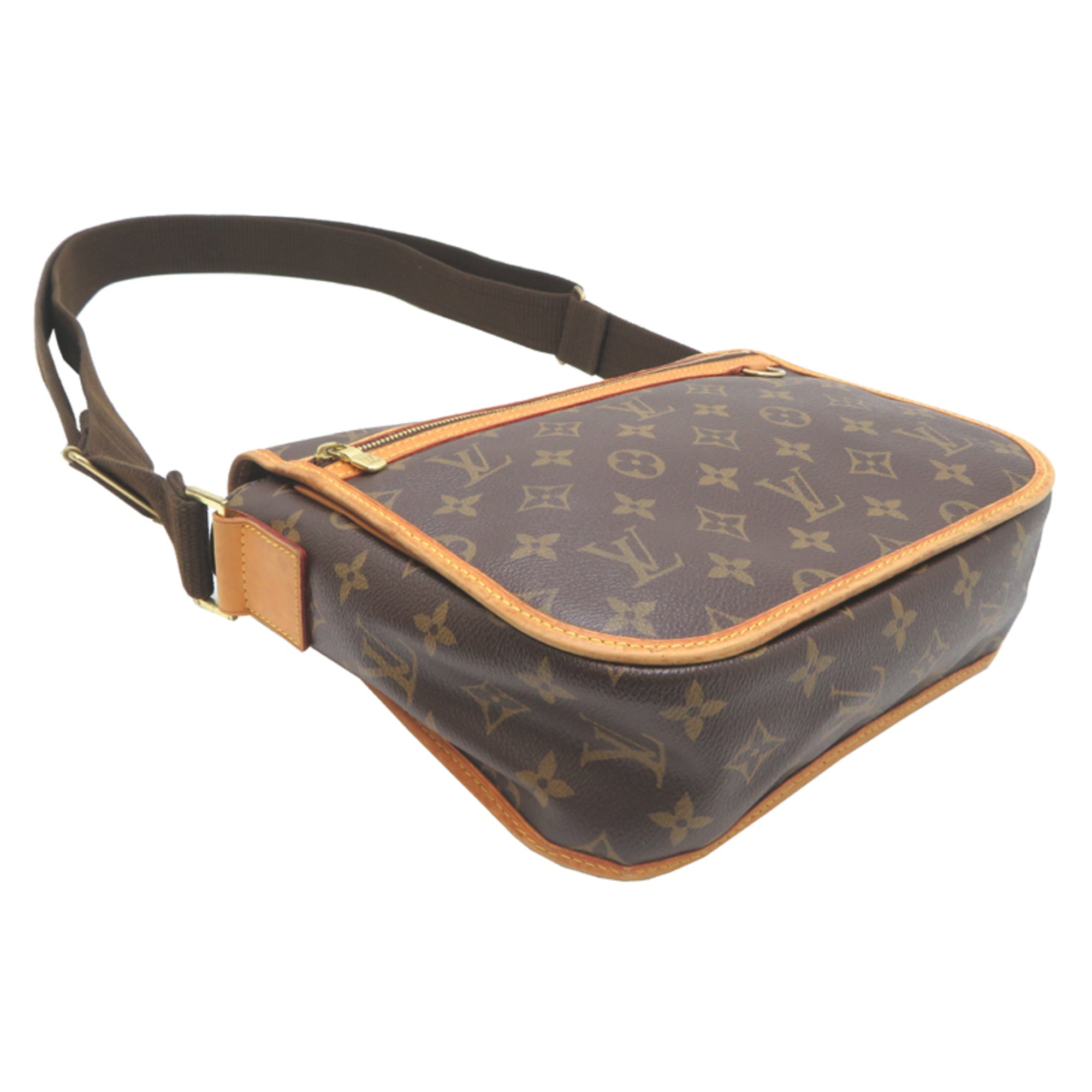 Louis Vuitton Brown Monogram Shoulder Bag (Pre-Owned)