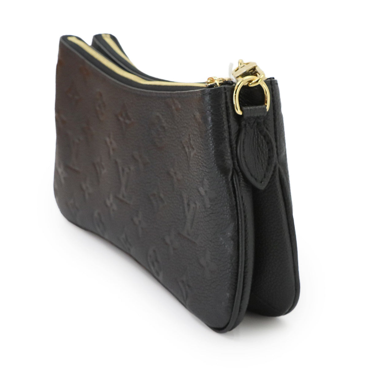 Louis Vuitton Black Monogram Empreinte Leather Handbag Shoulder Bag (Pre-Owned)