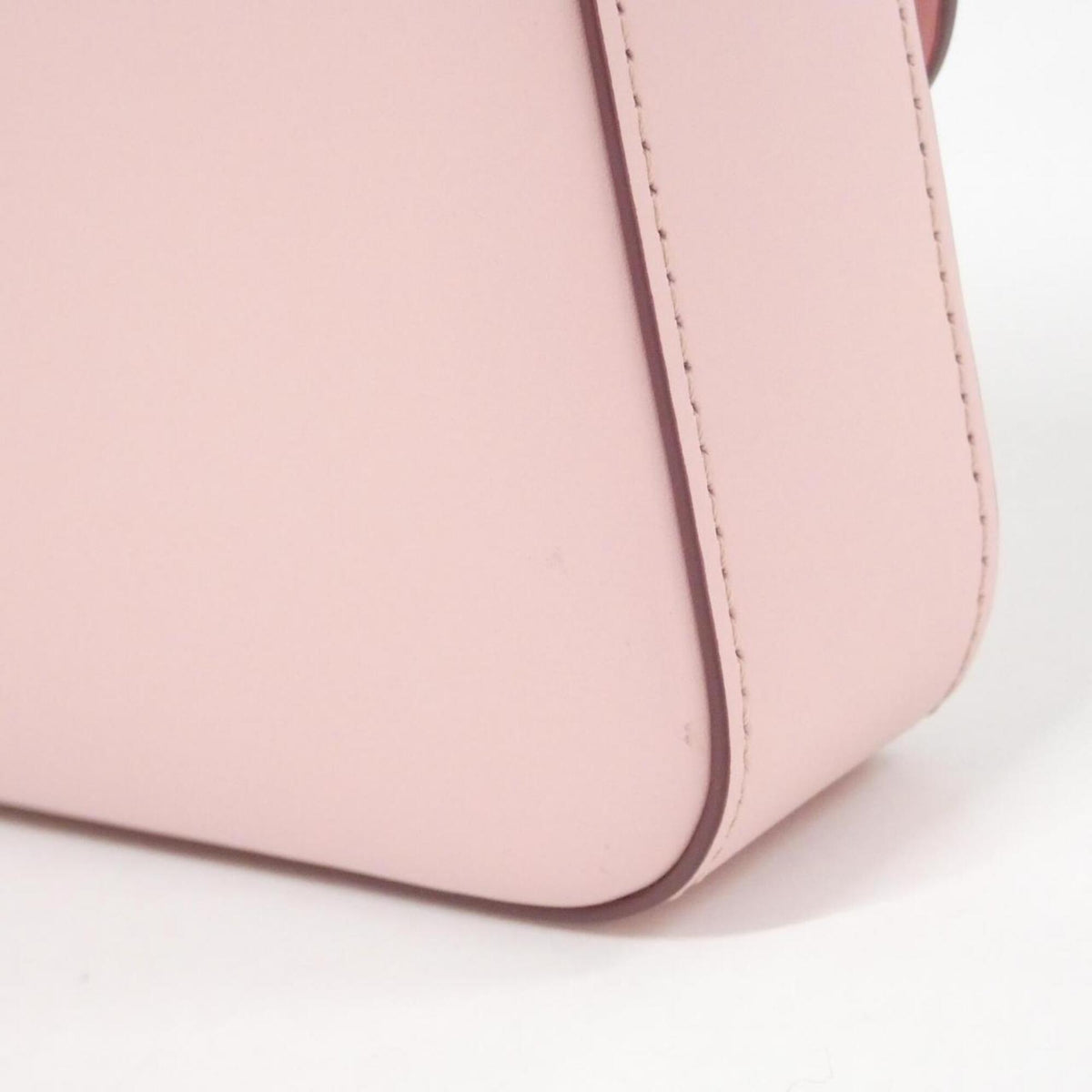 Cartier Pink Leather Shoulder Bag (Pre-Owned)