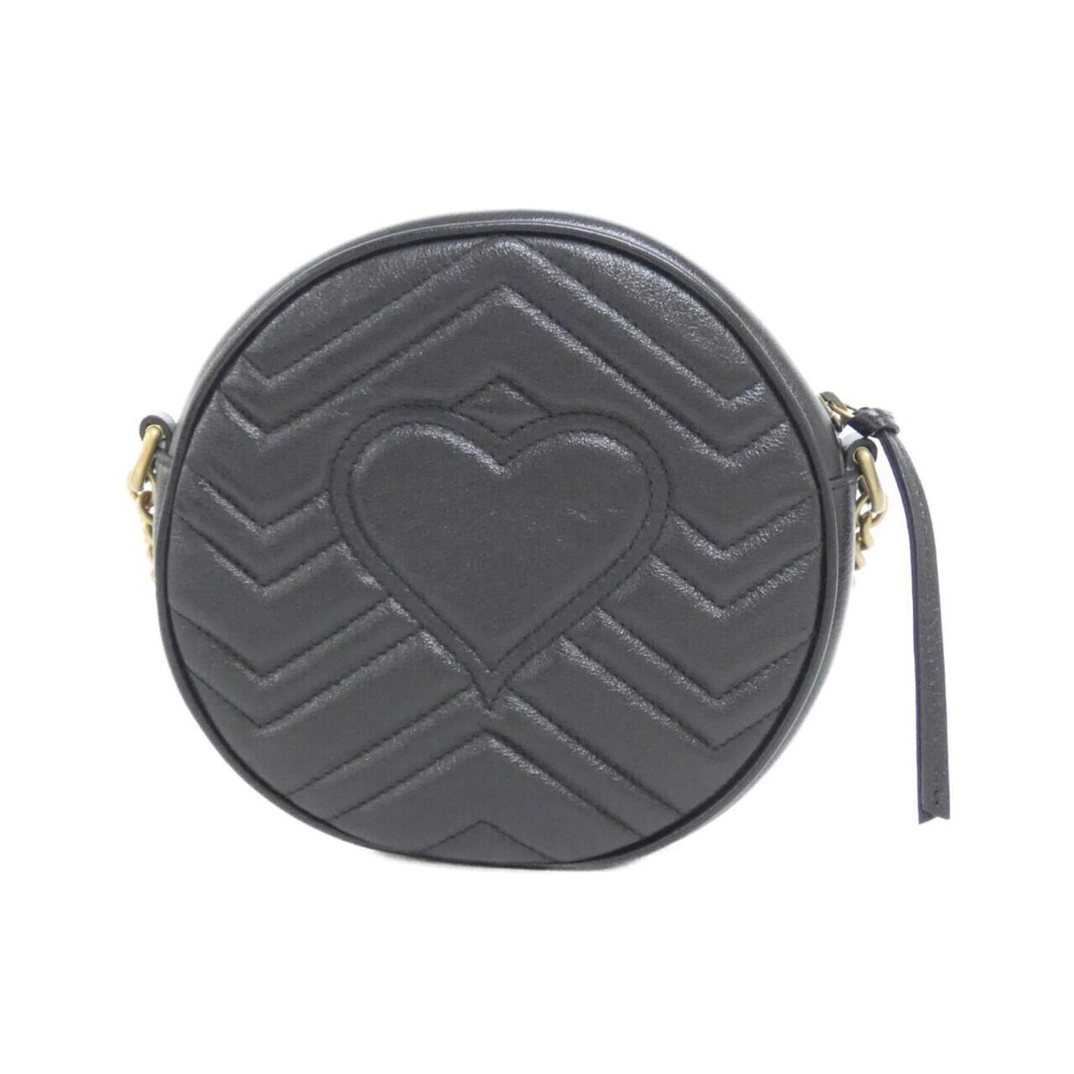 Gucci Black Quilting Leather Shoulder Bag (Pre-Owned)