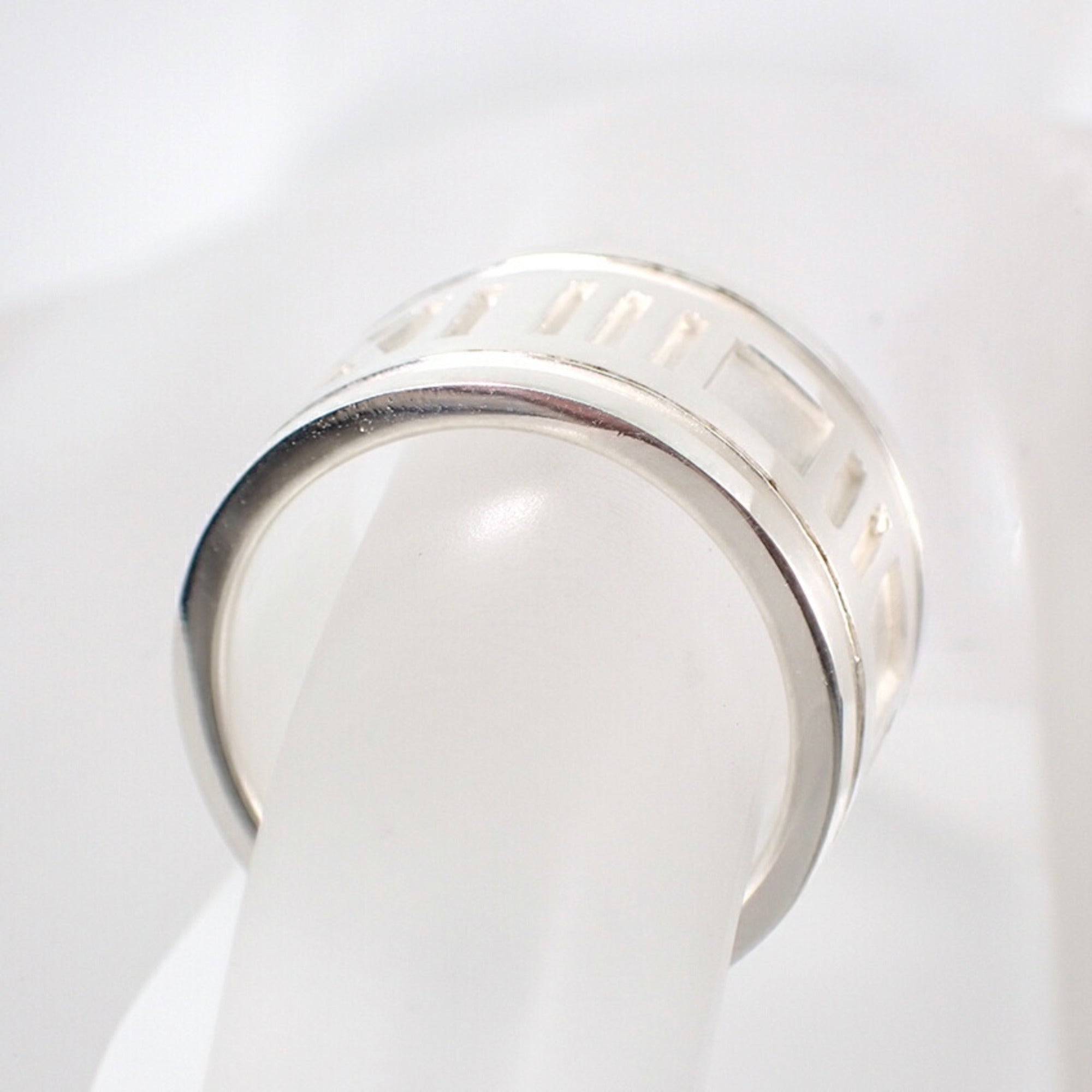 Tiffany Silver Sterling Silver 925 Band Ring (Pre-Owned)
