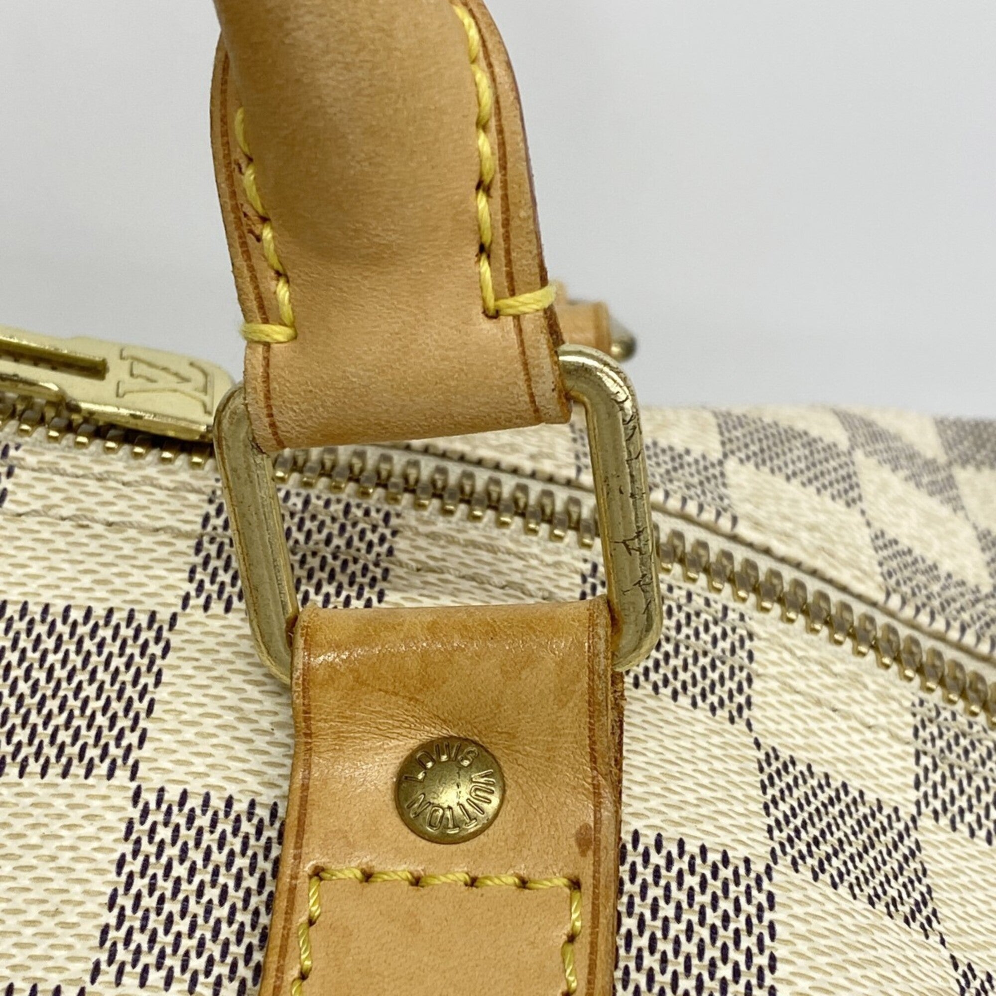 Louis Vuitton White Boston Bag (Pre-Owned)